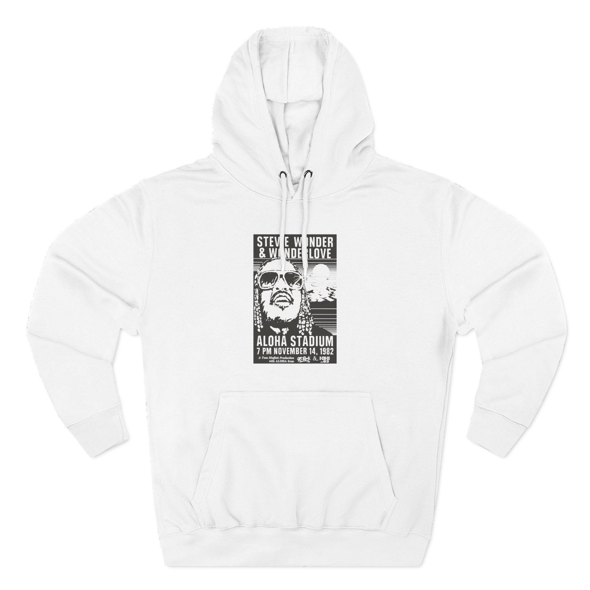 Stevie Wonder Aloha Stadium Three-Panel Fleece Hoodie