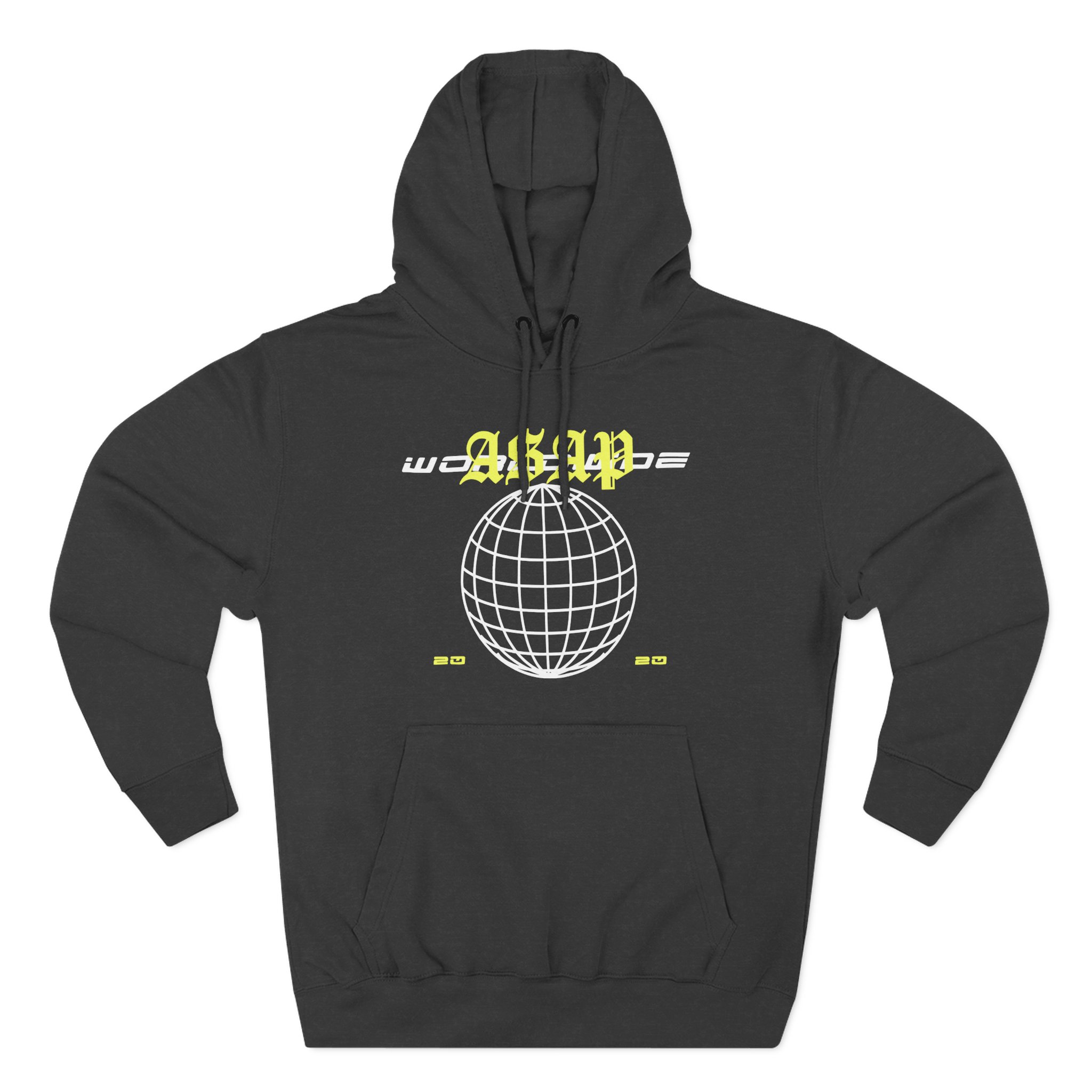 Asap Mob Worldwide Three-Panel Fleece Hoodie
