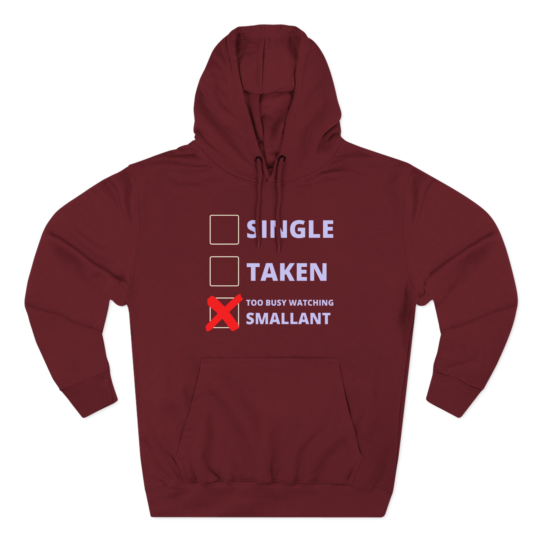 SmallAnt Three-Panel Fleece Hoodie