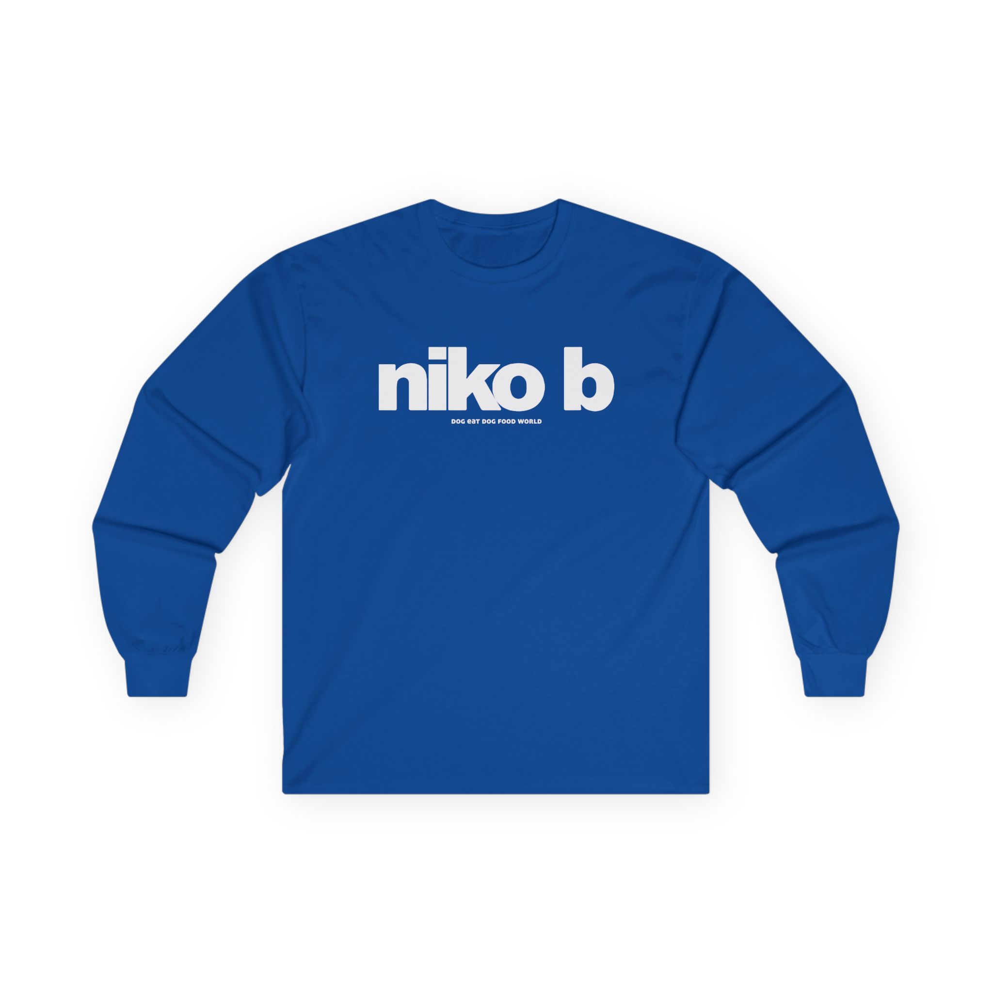 Niko B Dog Eat Dog Food World Unisex Ultra Cotton Long Sleeve Tee