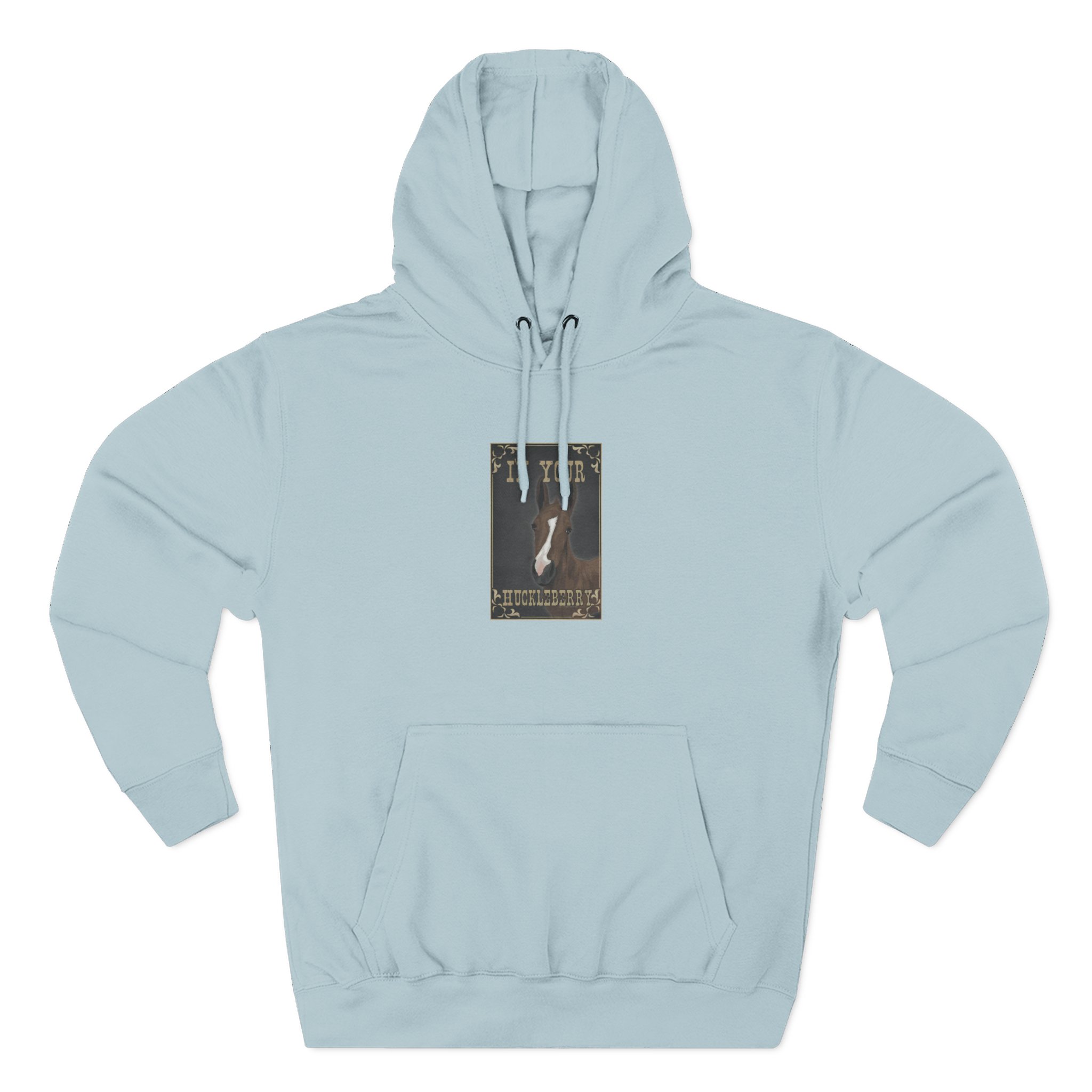 Katie Van Slyke Huckleberry Three-Panel Fleece Hoodie