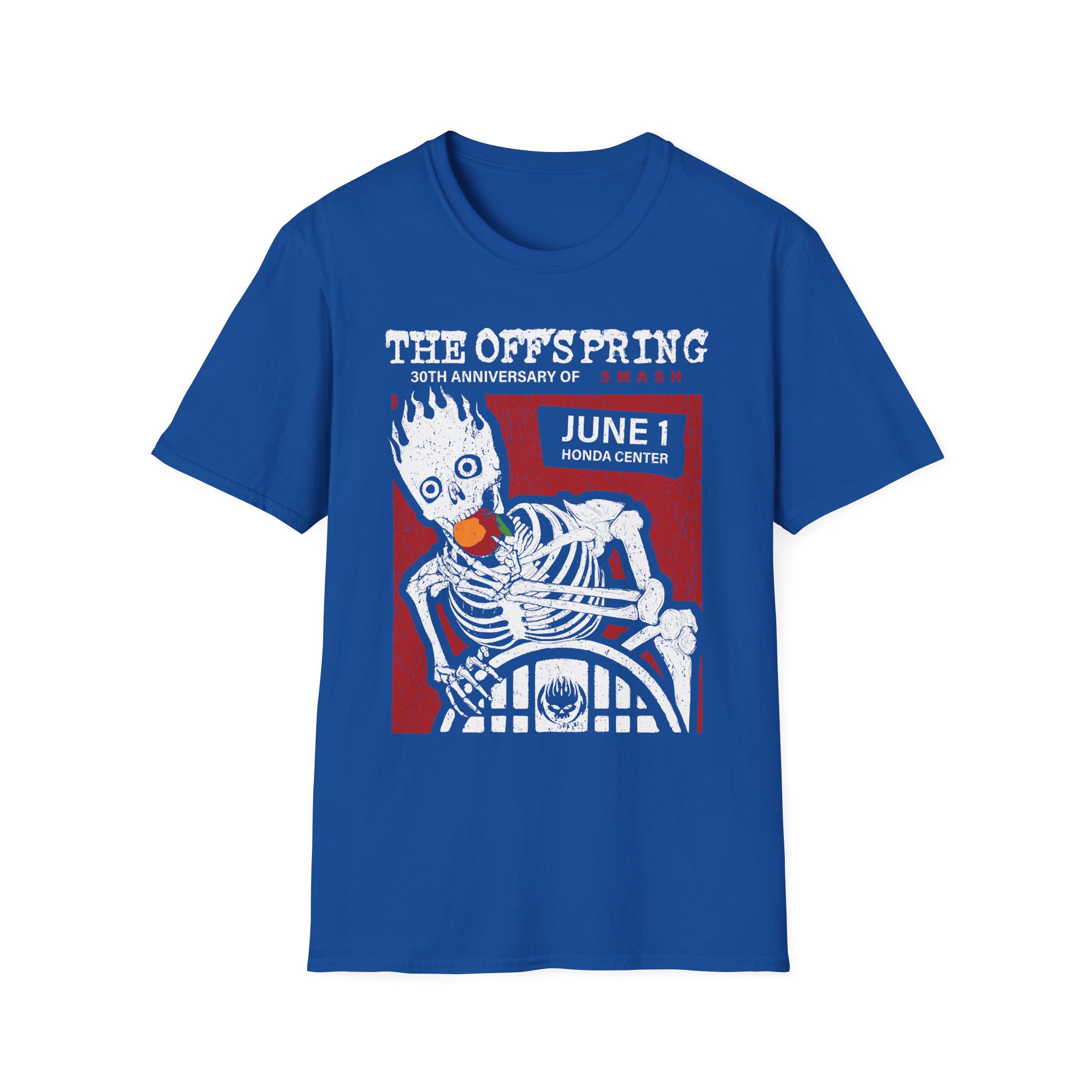 The Offspring Smash Anniversary Show at the Honda Center Unisex Softstyle T-Shirt