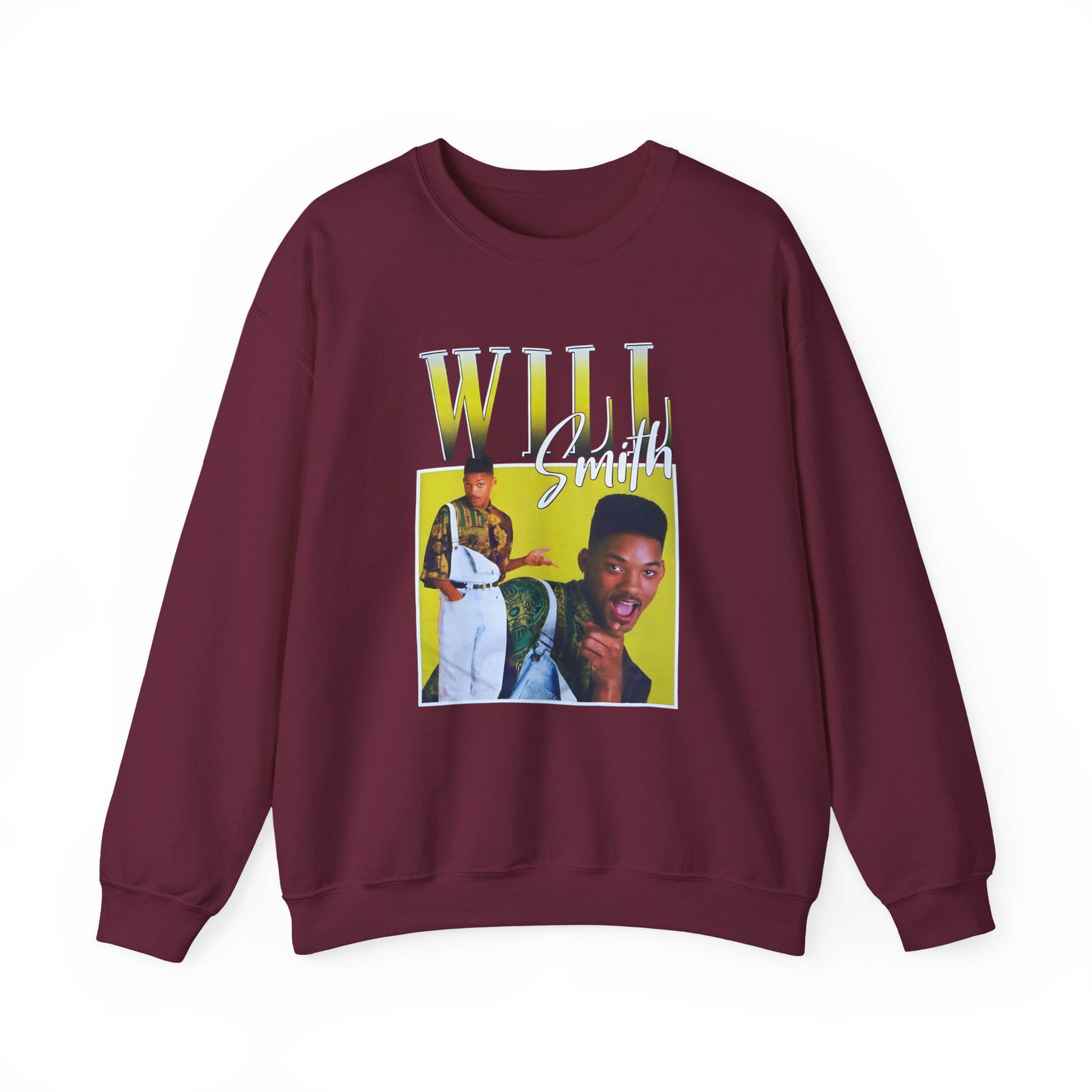 Will Smith Fresh Prince Vintage Unisex Heavy Blendâ„¢ Crewneck Sweatshirt