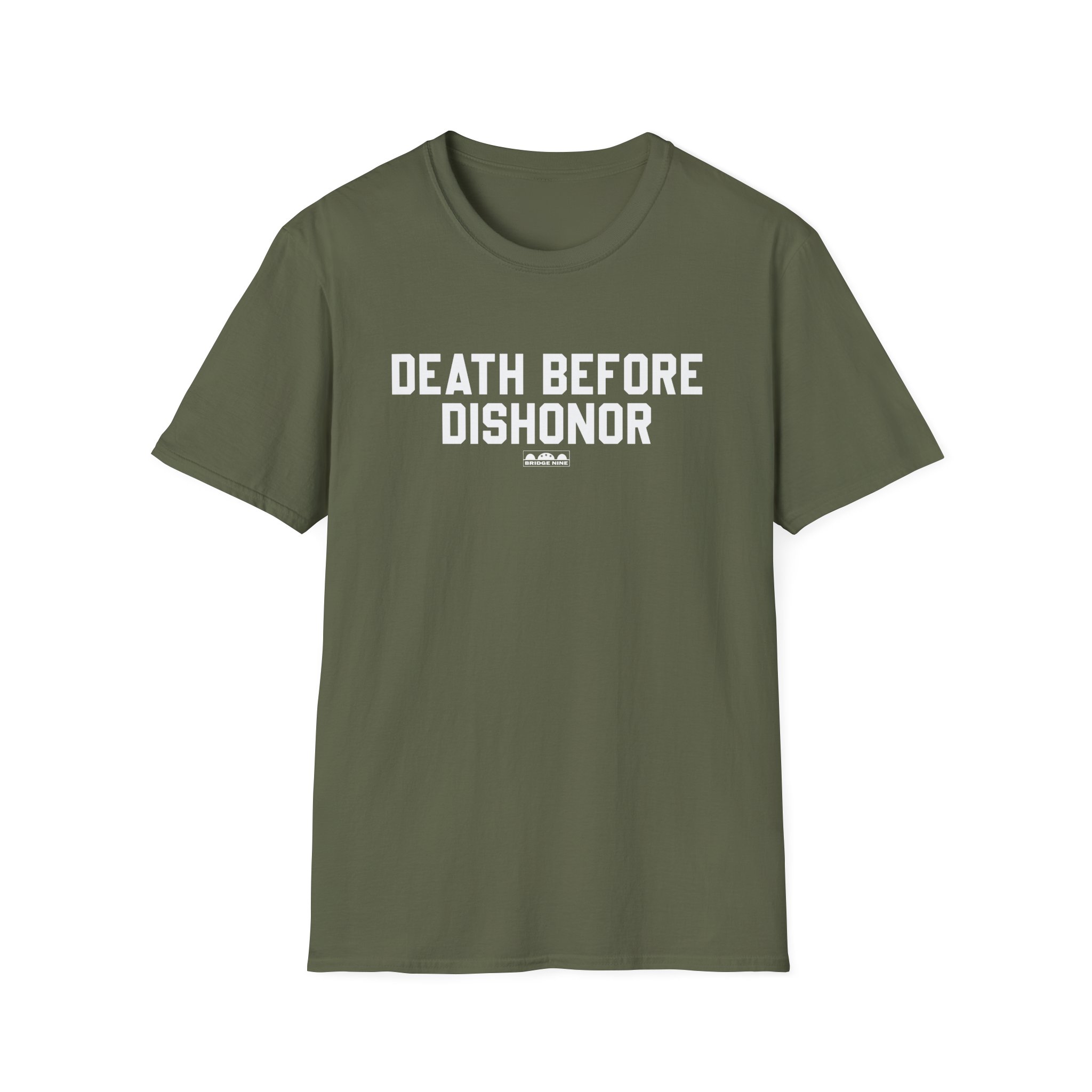 Death Before Dishonor Hourglass Unisex Softstyle T-Shirt