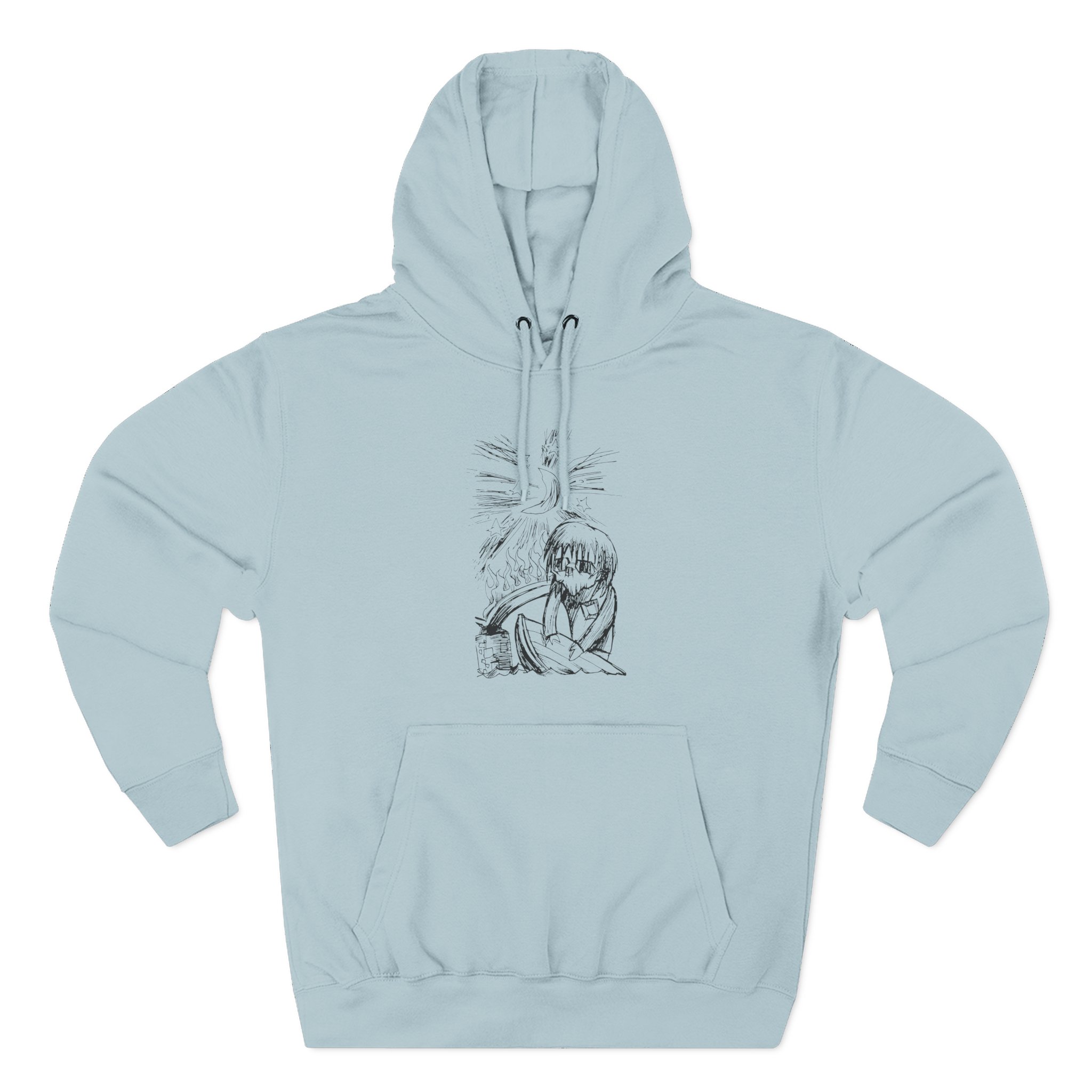 American Nightmare "the Ice Age is Coming" Three-Panel Fleece Hoodie