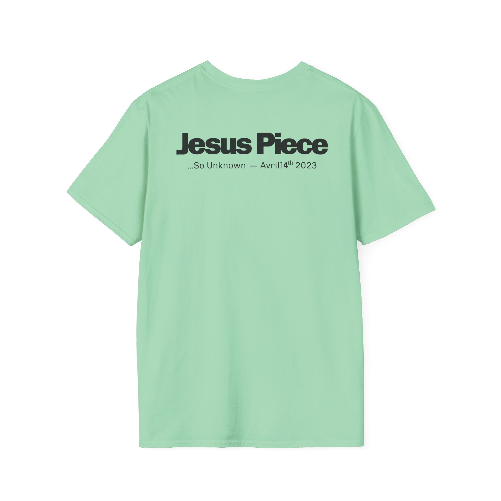 Jesus Piece Symbols Unisex Softstyle T-Shirt
