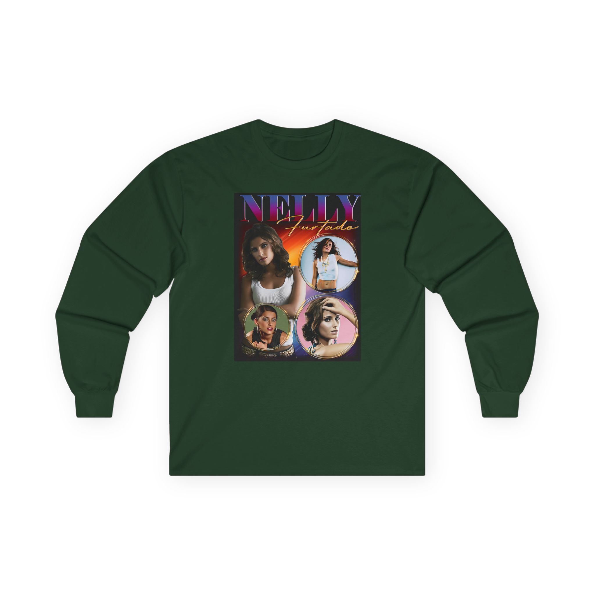 Nelly Furtado Unisex Ultra Cotton Long Sleeve Tee