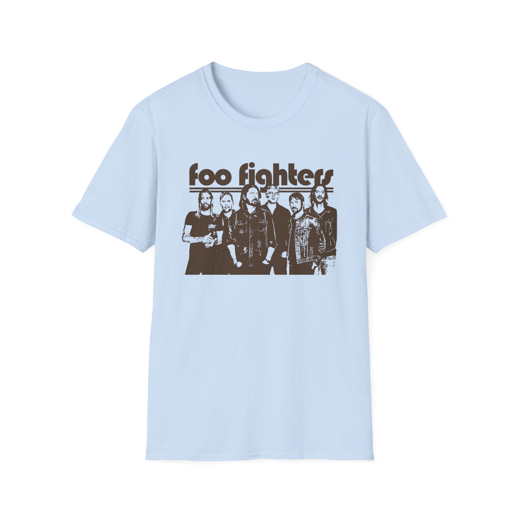 Foo Fighters Retro Vibes Unisex Softstyle T-Shirt
