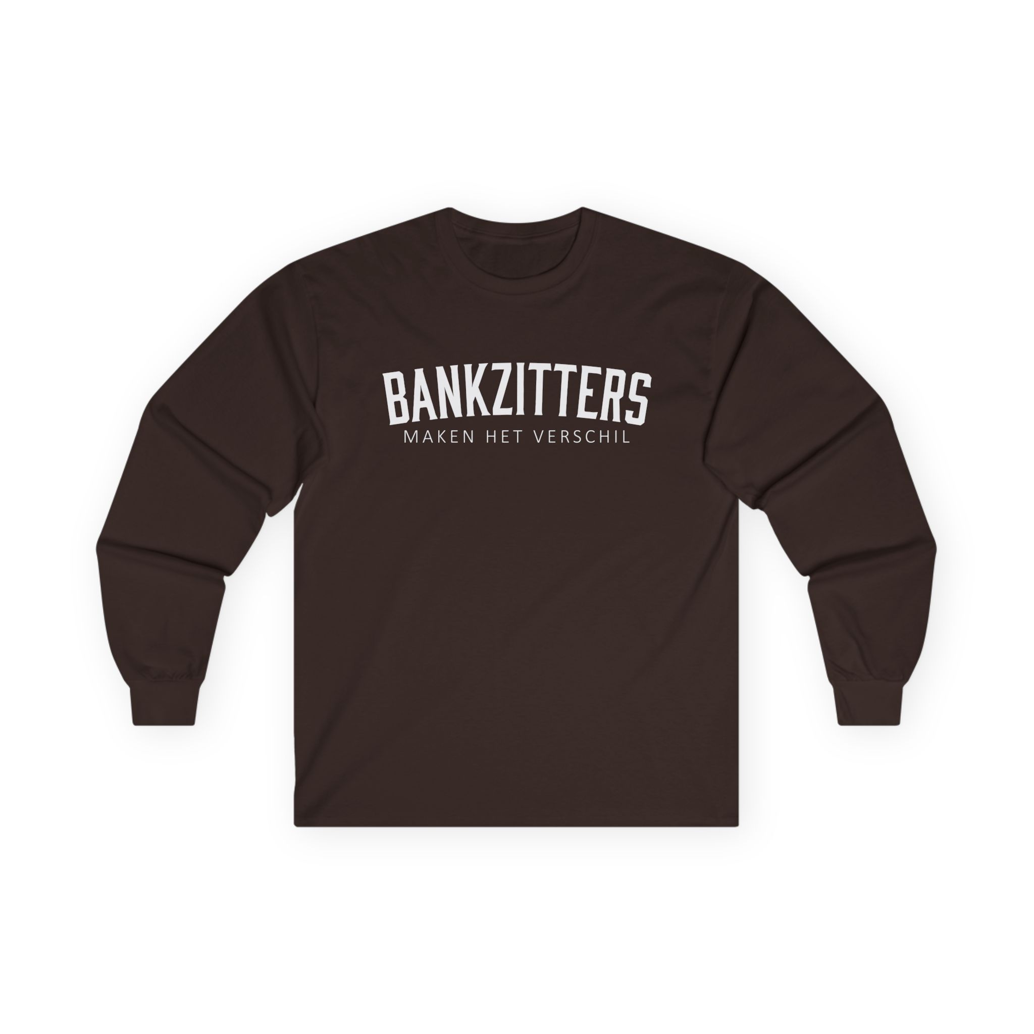 Bankzitters Maken Het Verschil Unisex Ultra Cotton Long Sleeve Tee