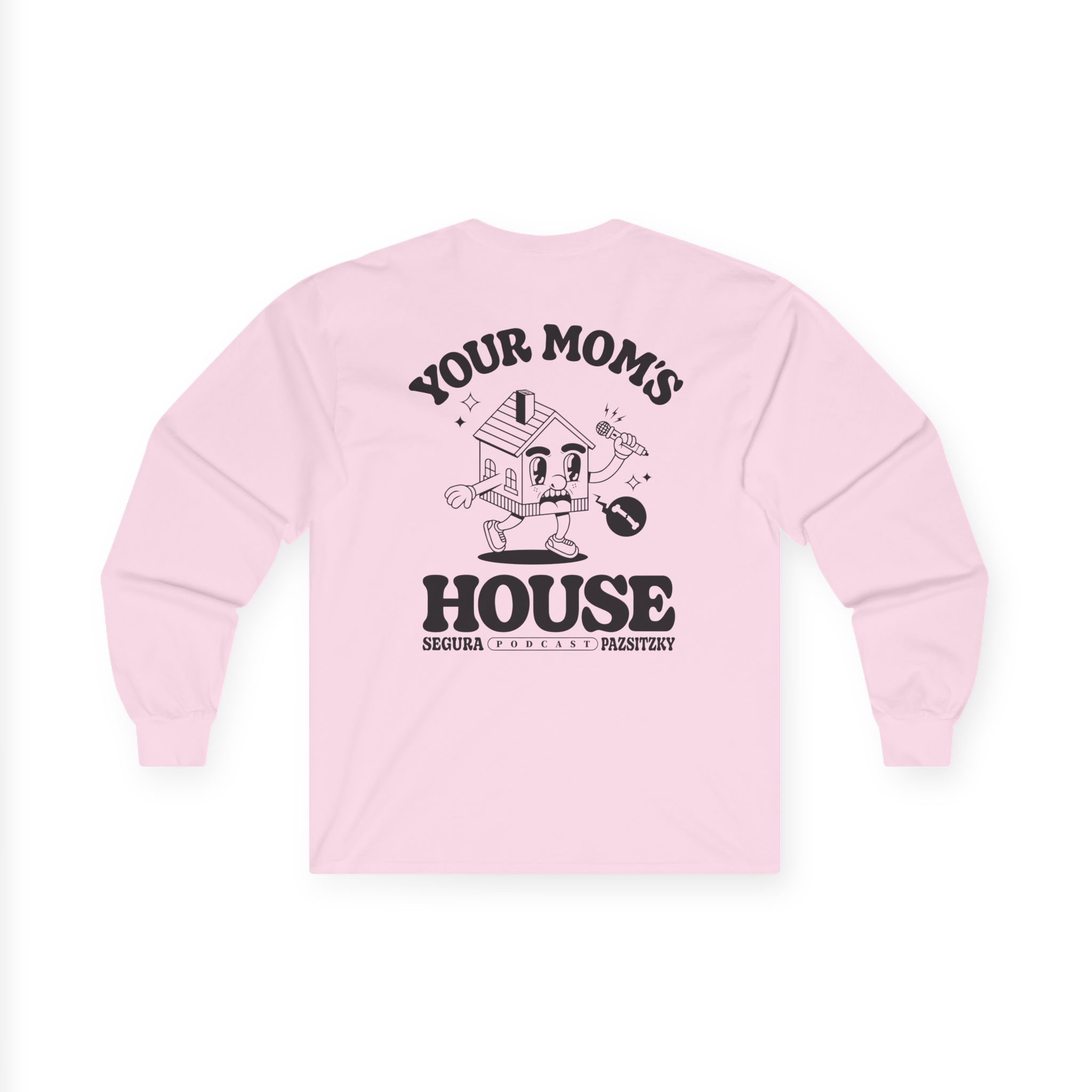 Ymh S/P 2-Sided Unisex Ultra Cotton Long Sleeve Tee