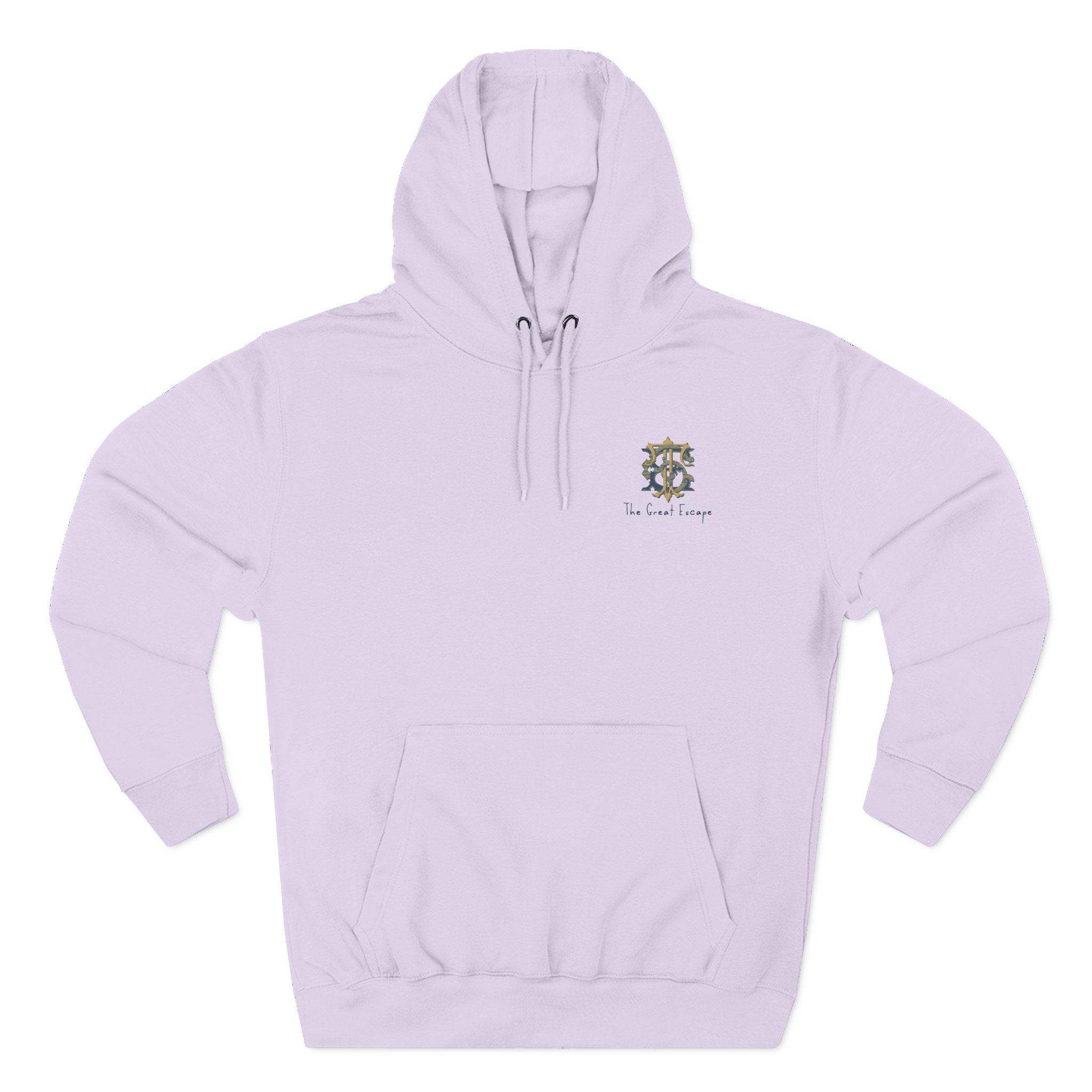 Larry June Tge Spa Three-Panel Fleece Hoodie