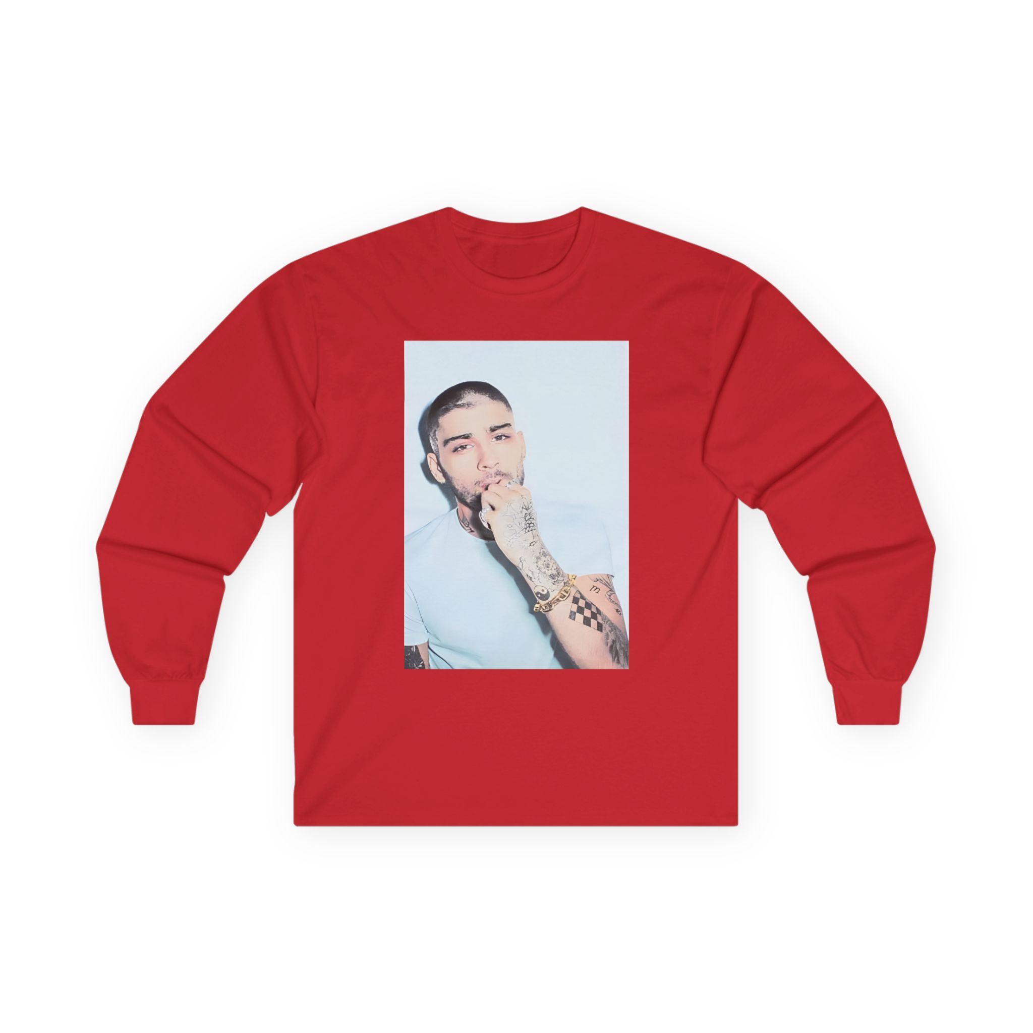 Zayn Malik Photo Unisex Ultra Cotton Long Sleeve Tee