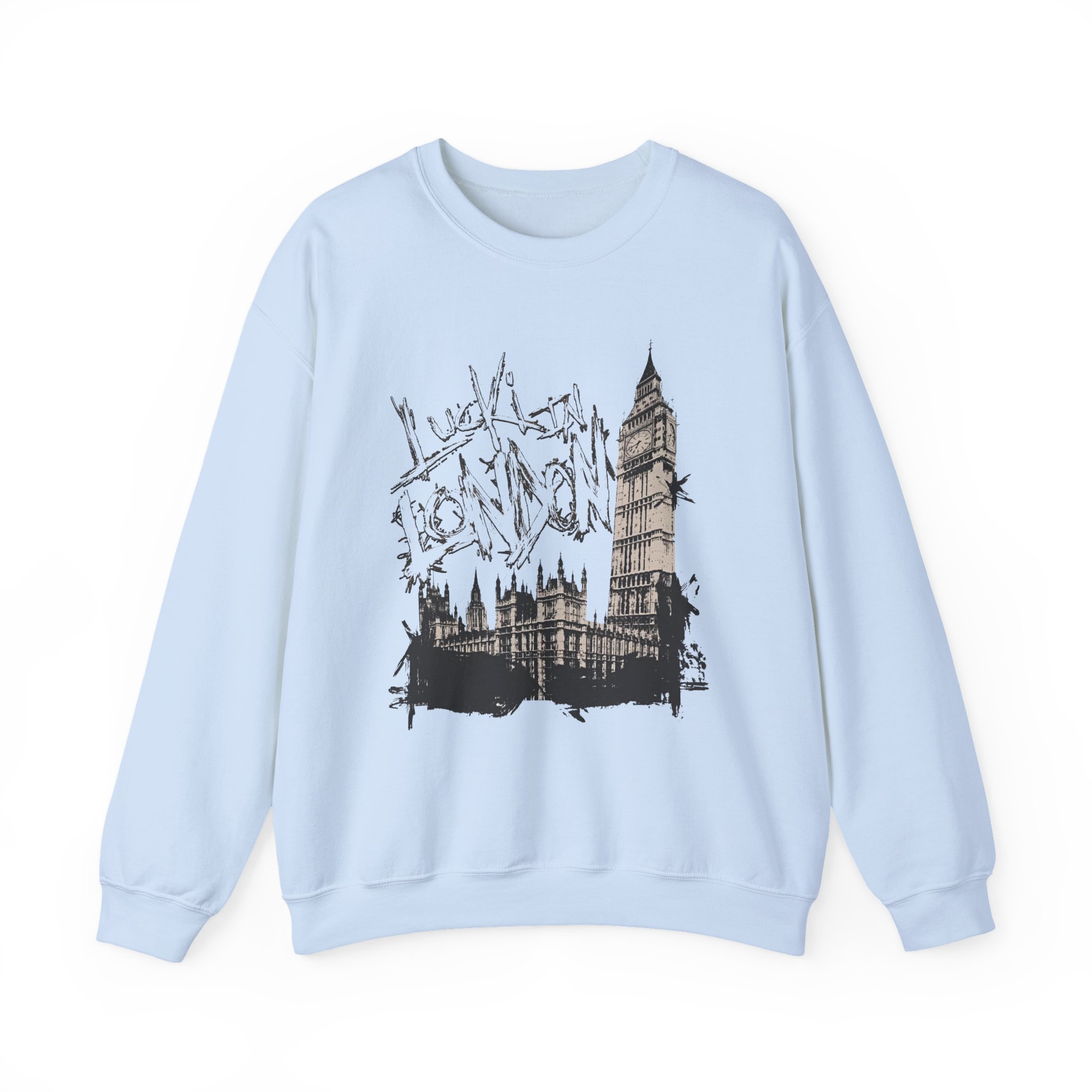 Lucki in London Unisex Heavy Blendâ„¢ Crewneck Sweatshirt
