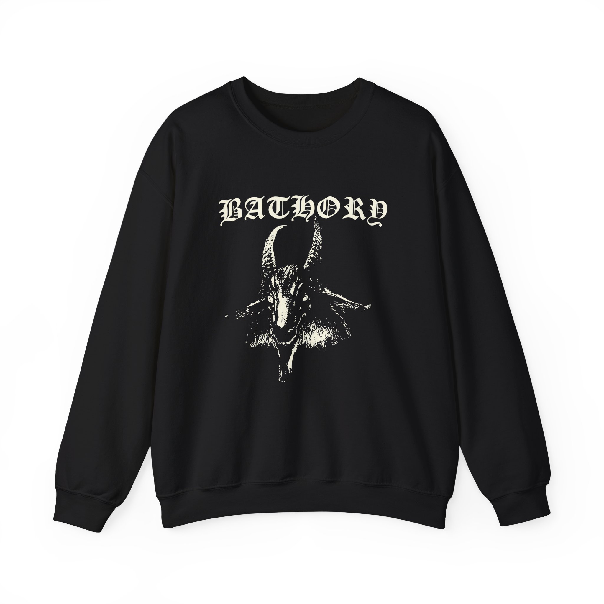 Bathory Goat Unisex Heavy Blend Crewneck Sweatshirt