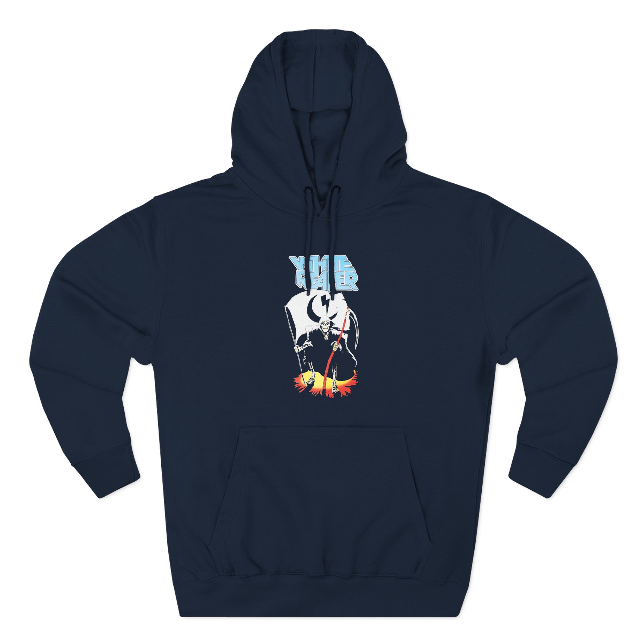 White Reaper Three-Panel Fleece Hoodie