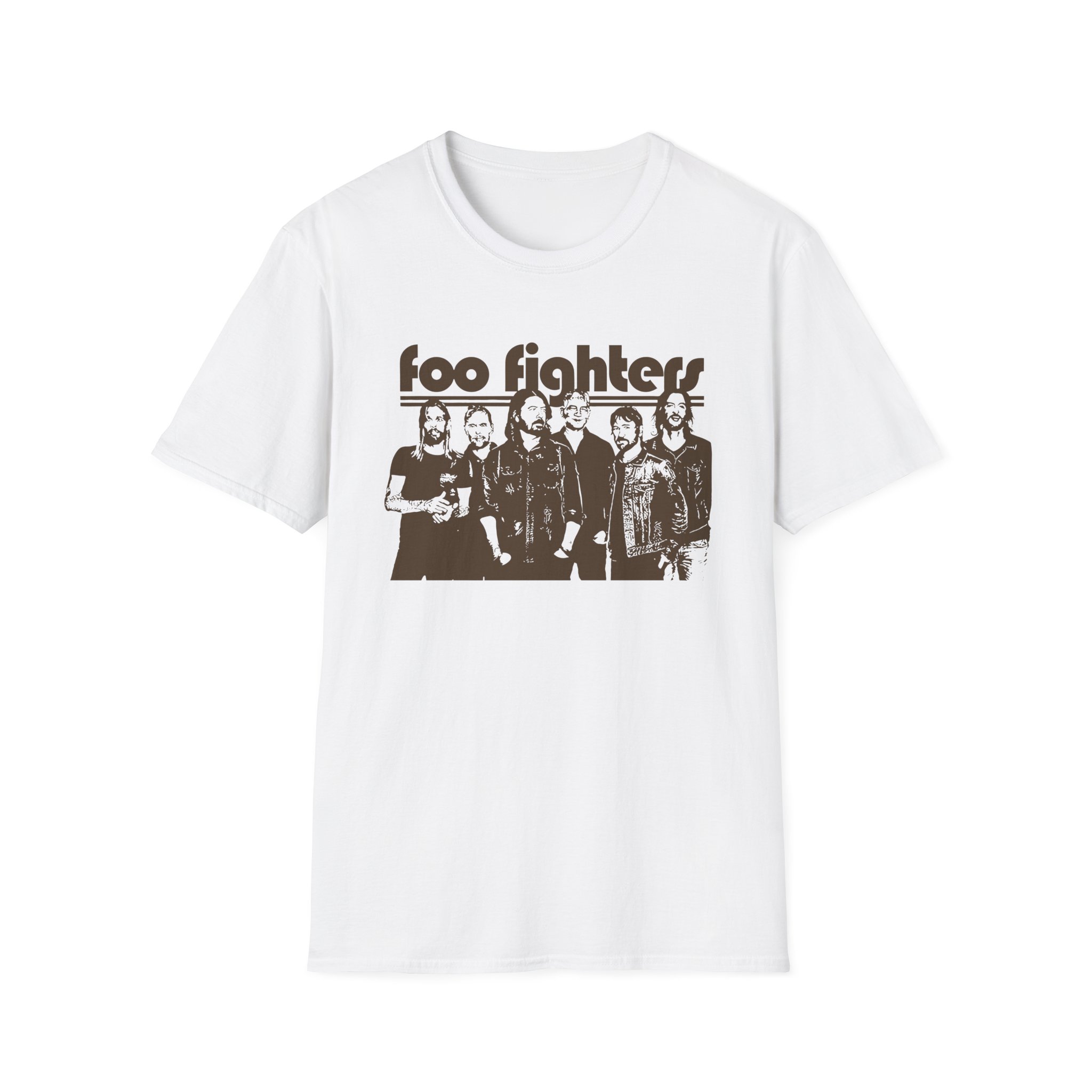 Foo Fighters Retro Vibes Unisex Softstyle T-Shirt