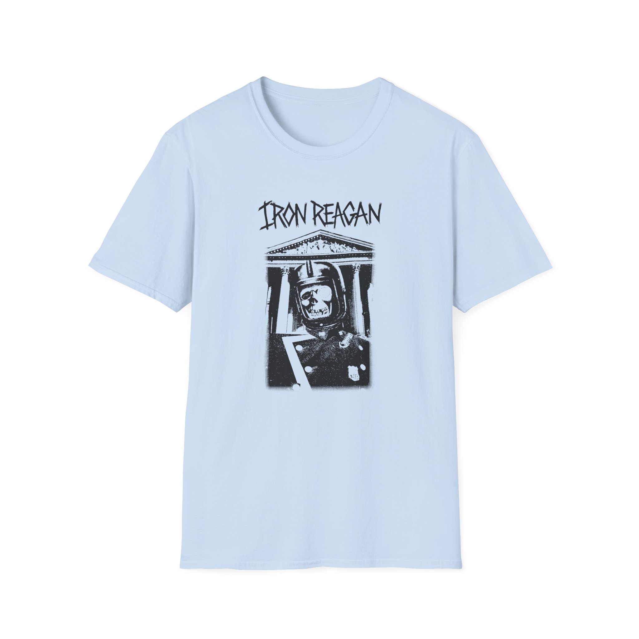 Iron Reagan Rewind Black Ink Unisex Softstyle T-Shirt