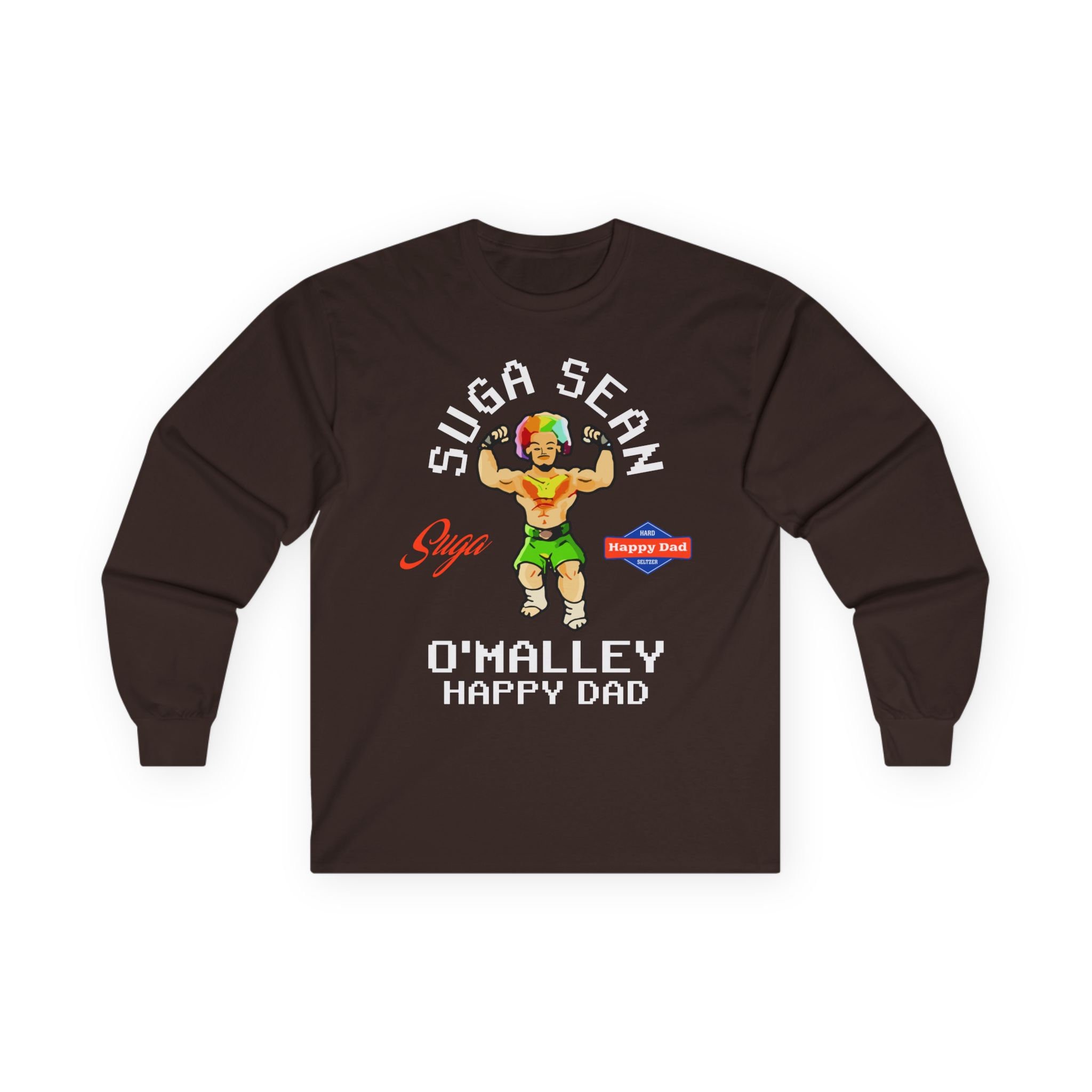 Suga Sean Happy Dad X Action Figure Unisex Ultra Cotton Long Sleeve Tee