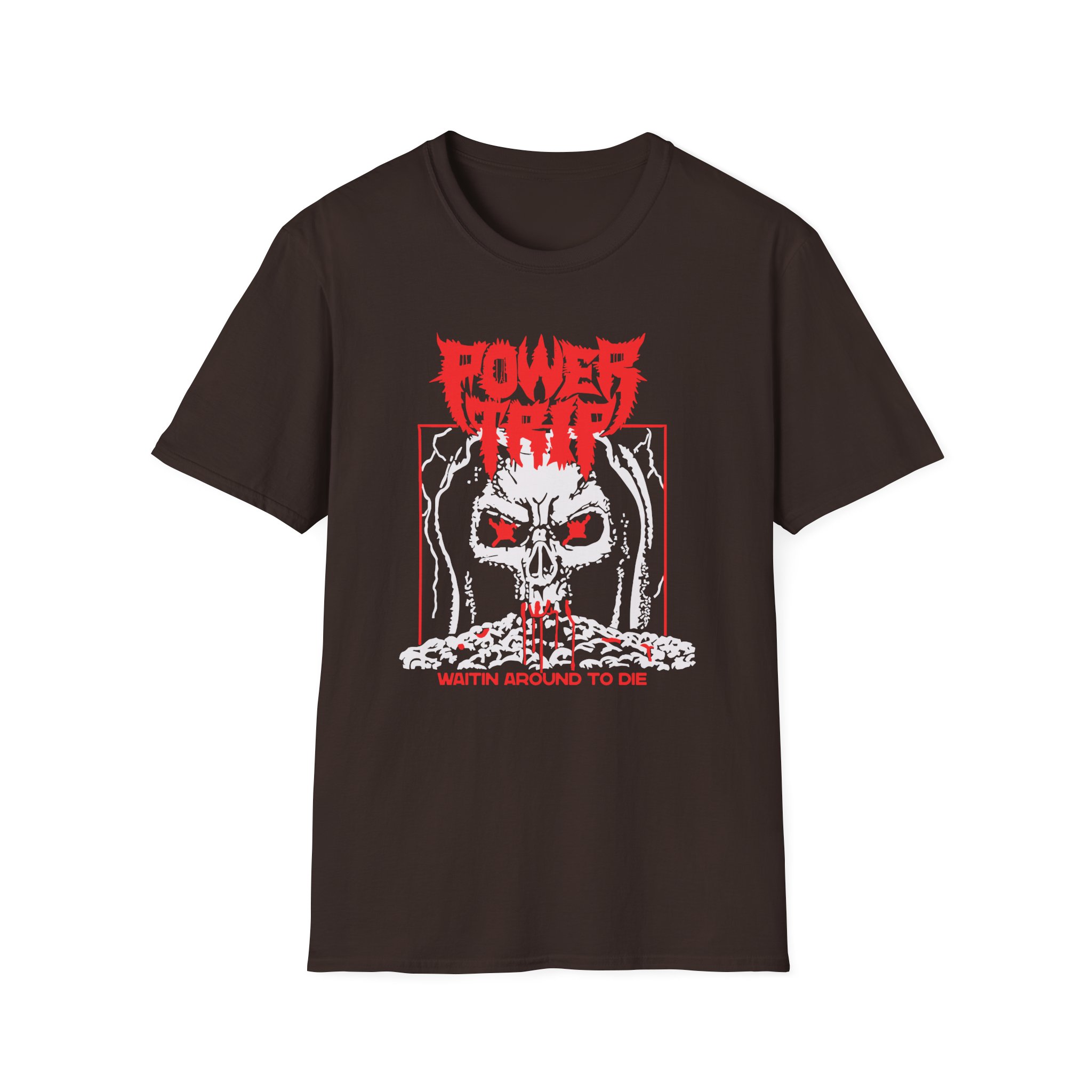 Power Trip Waiting Unisex Softstyle T-Shirt