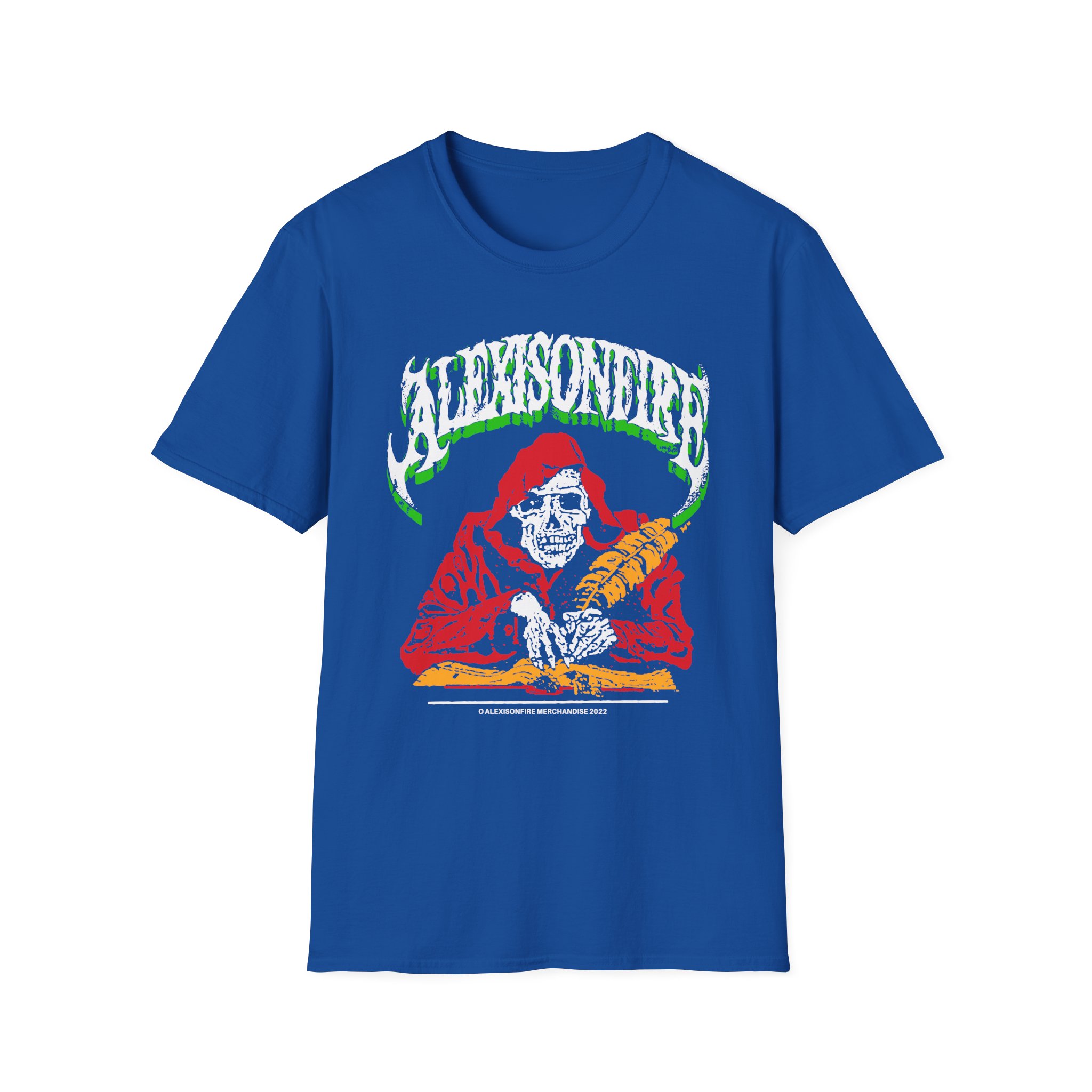Alexisonfire Skelwrite Unisex Softstyle T-Shirt