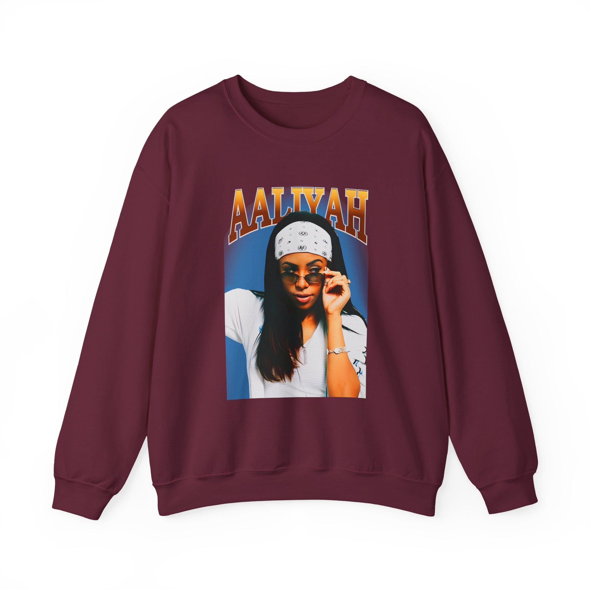 Aaliyah Unisex Heavy Blendâ„¢ Crewneck Sweatshirt