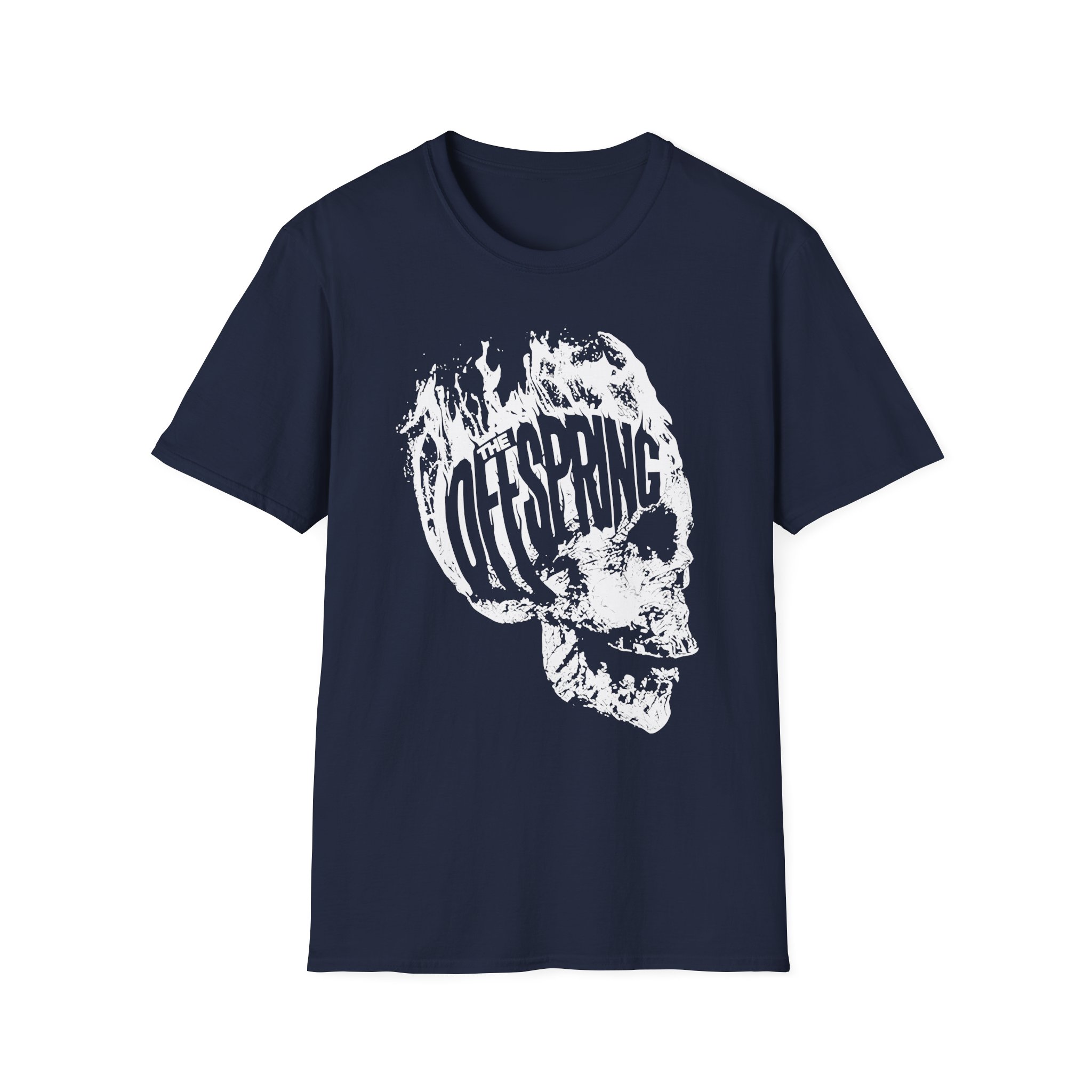 The Offspring Flaming Skull Unisex Softstyle T-Shirt