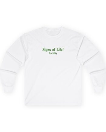 Owl City Signs of Life Unisex Ultra Cotton Long Sleeve Tee