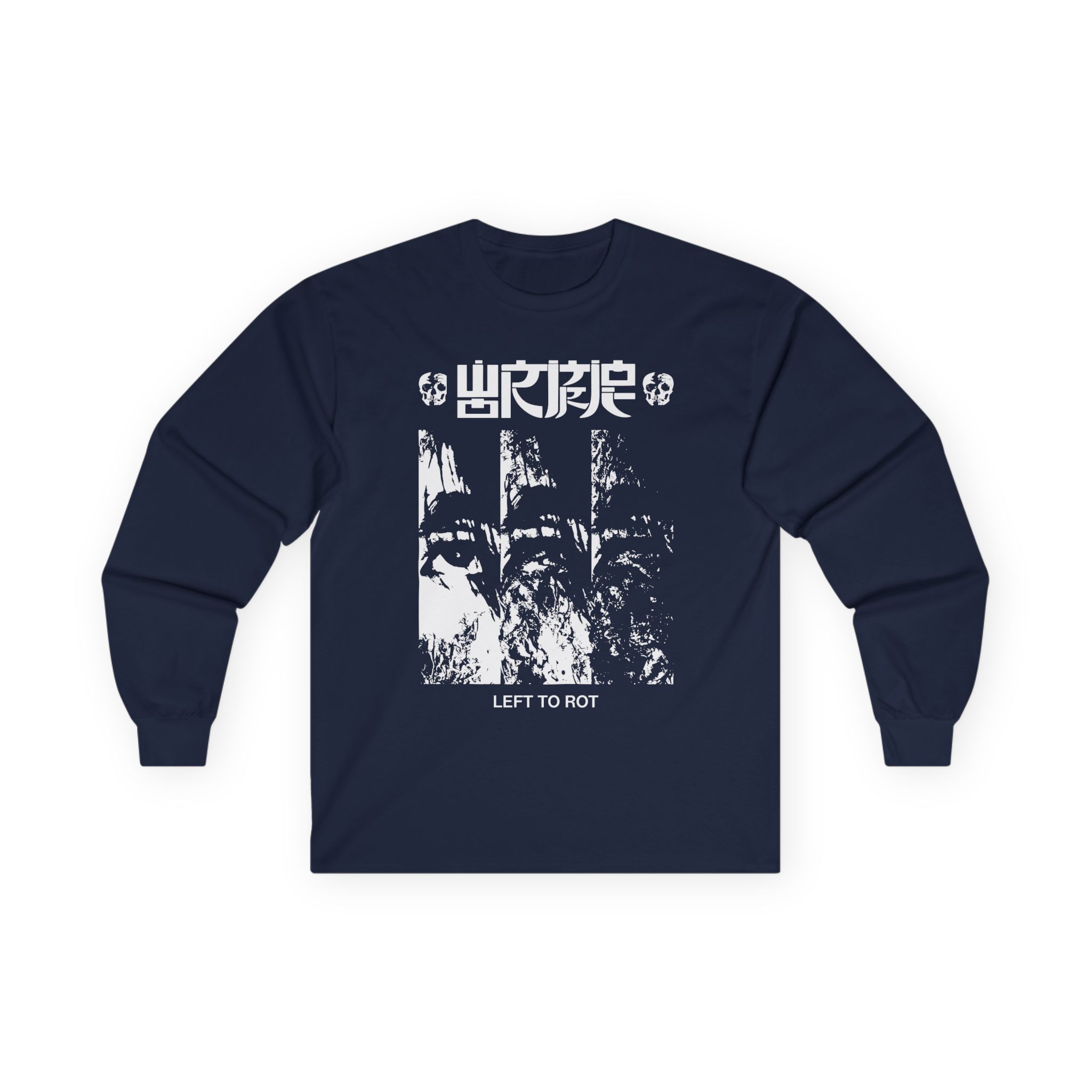 Wormrot Left to Rot Cover Unisex Ultra Cotton Long Sleeve Tee