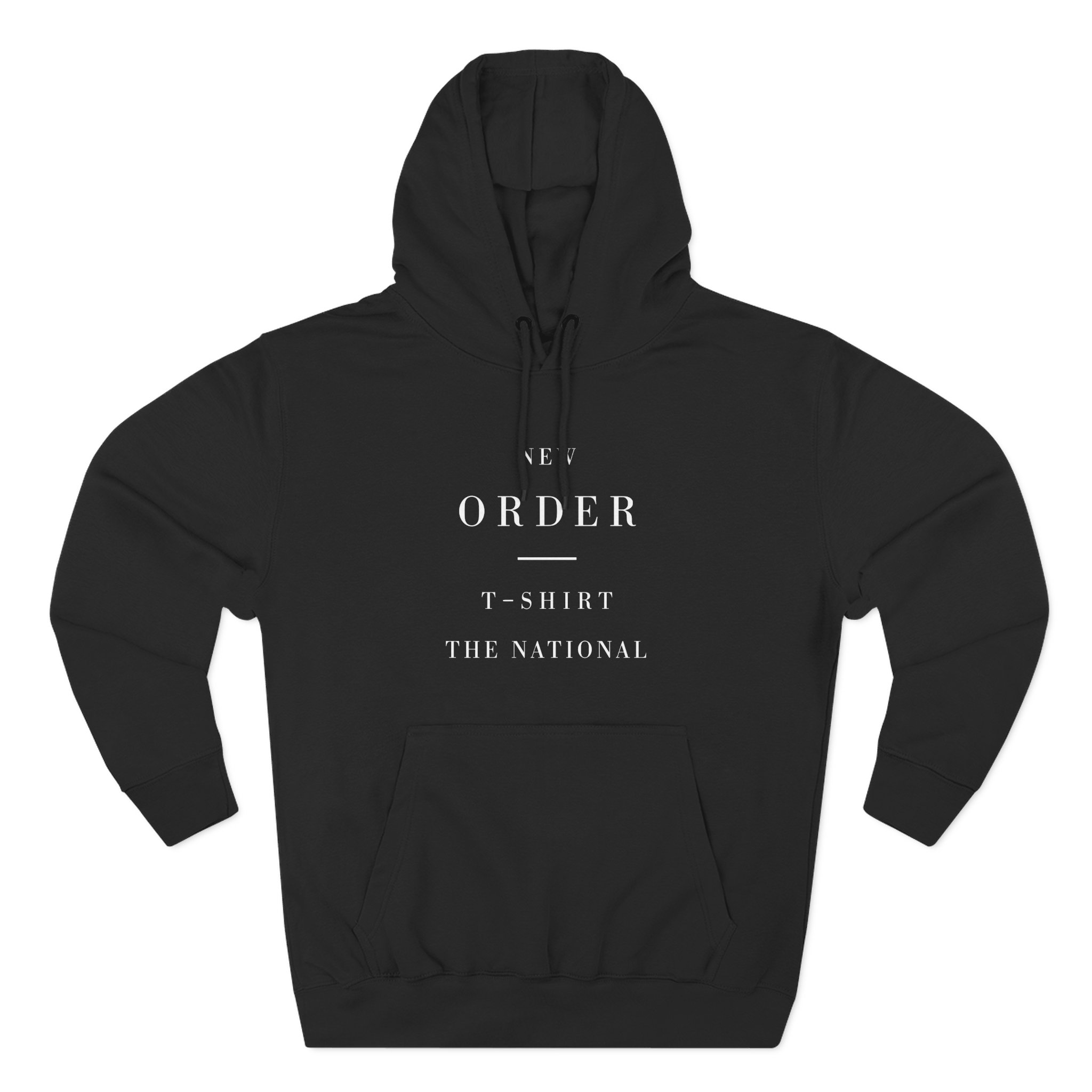 The National New Order Three-panel Fleece Hoodie