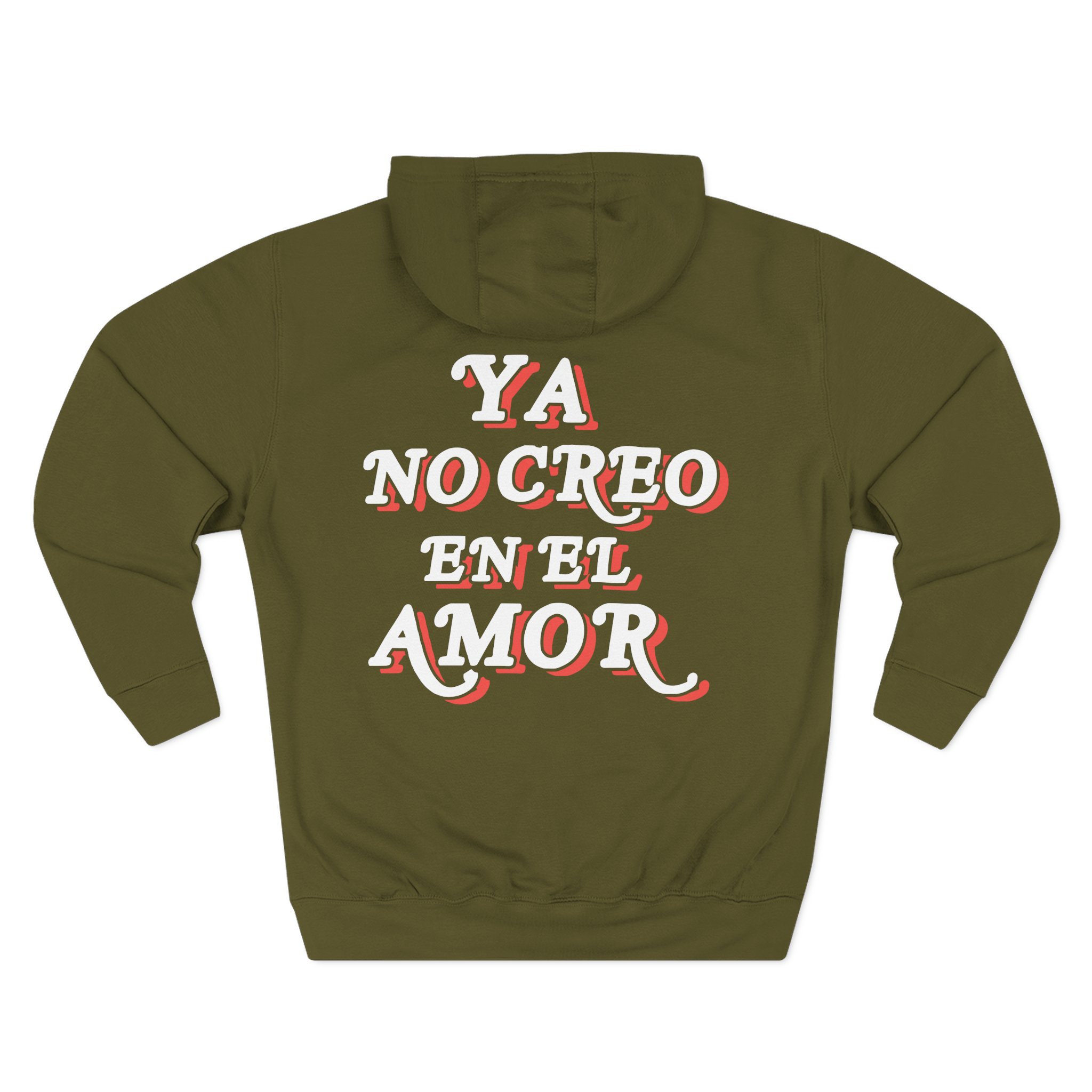 Chicos Toxicos Ya No Creo en El Amor Three-Panel Fleece Hoodie