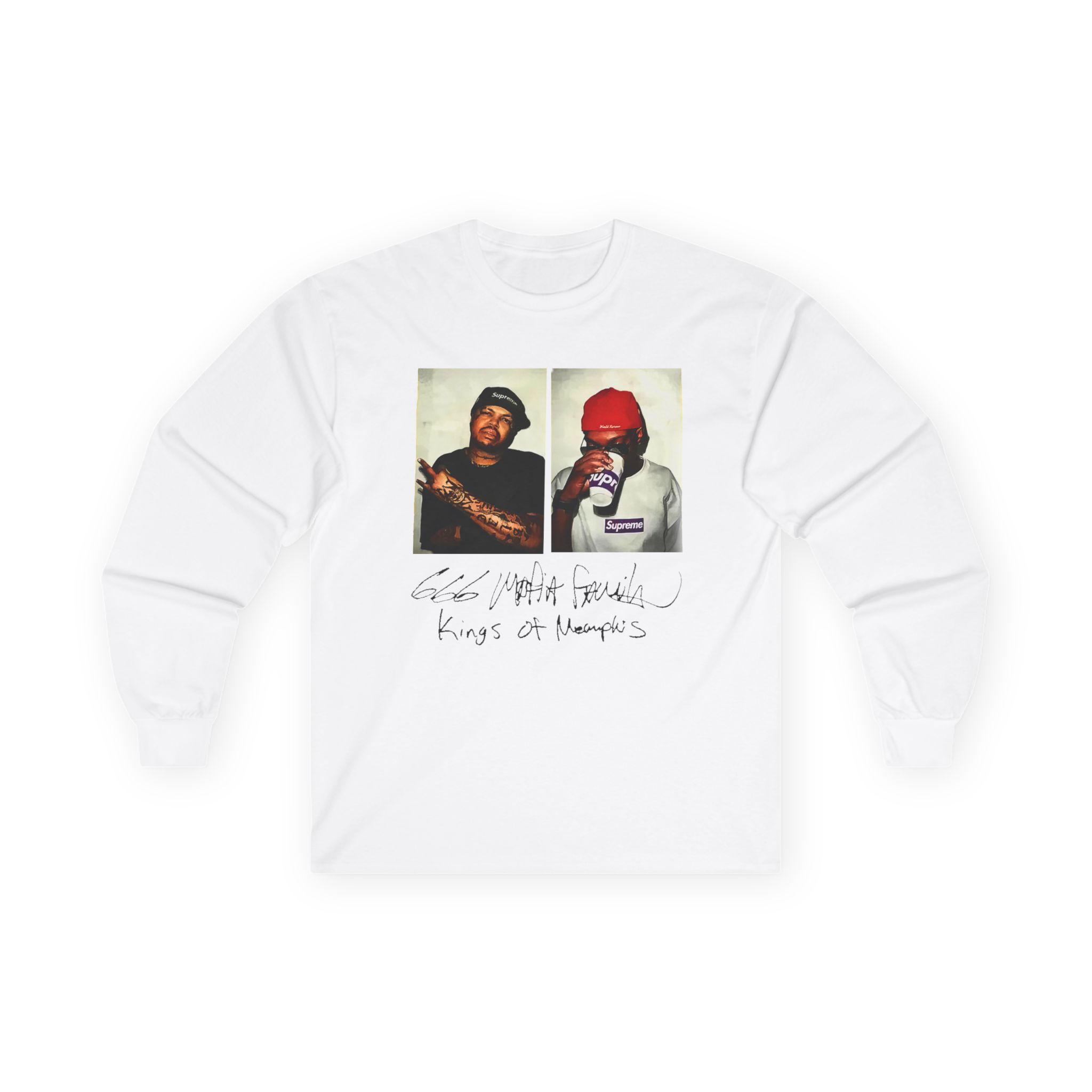 Three 6 Mafia Unisex Ultra Cotton Long Sleeve Tee