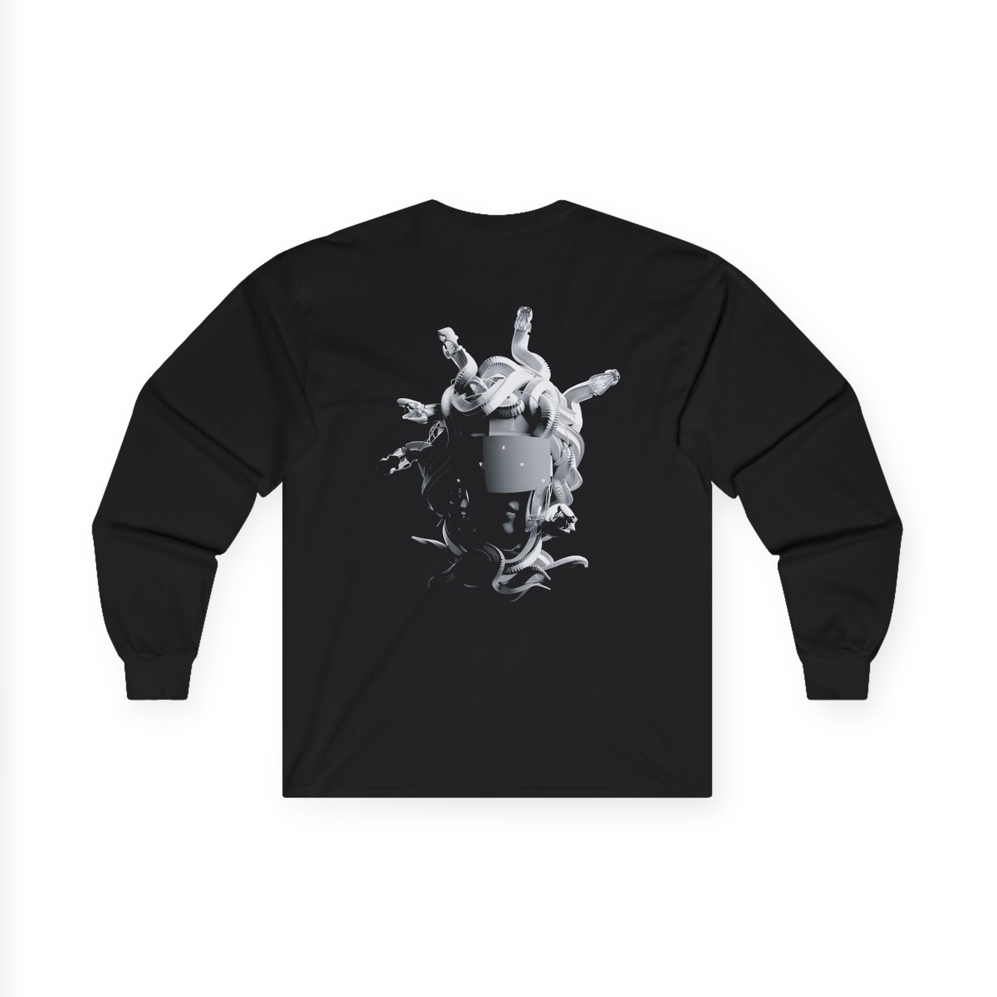 Meduza Greyscale Head Unisex Ultra Cotton Long Sleeve Tee