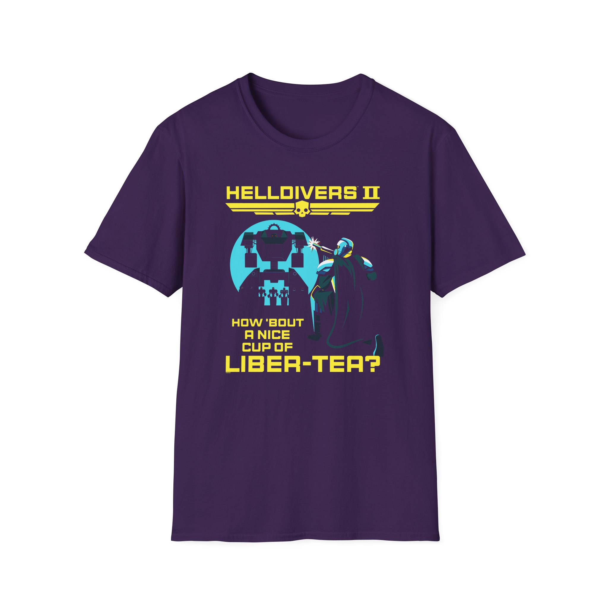 Helldivers Cup of Liber-tea Unisex Softstyle T-Shirt