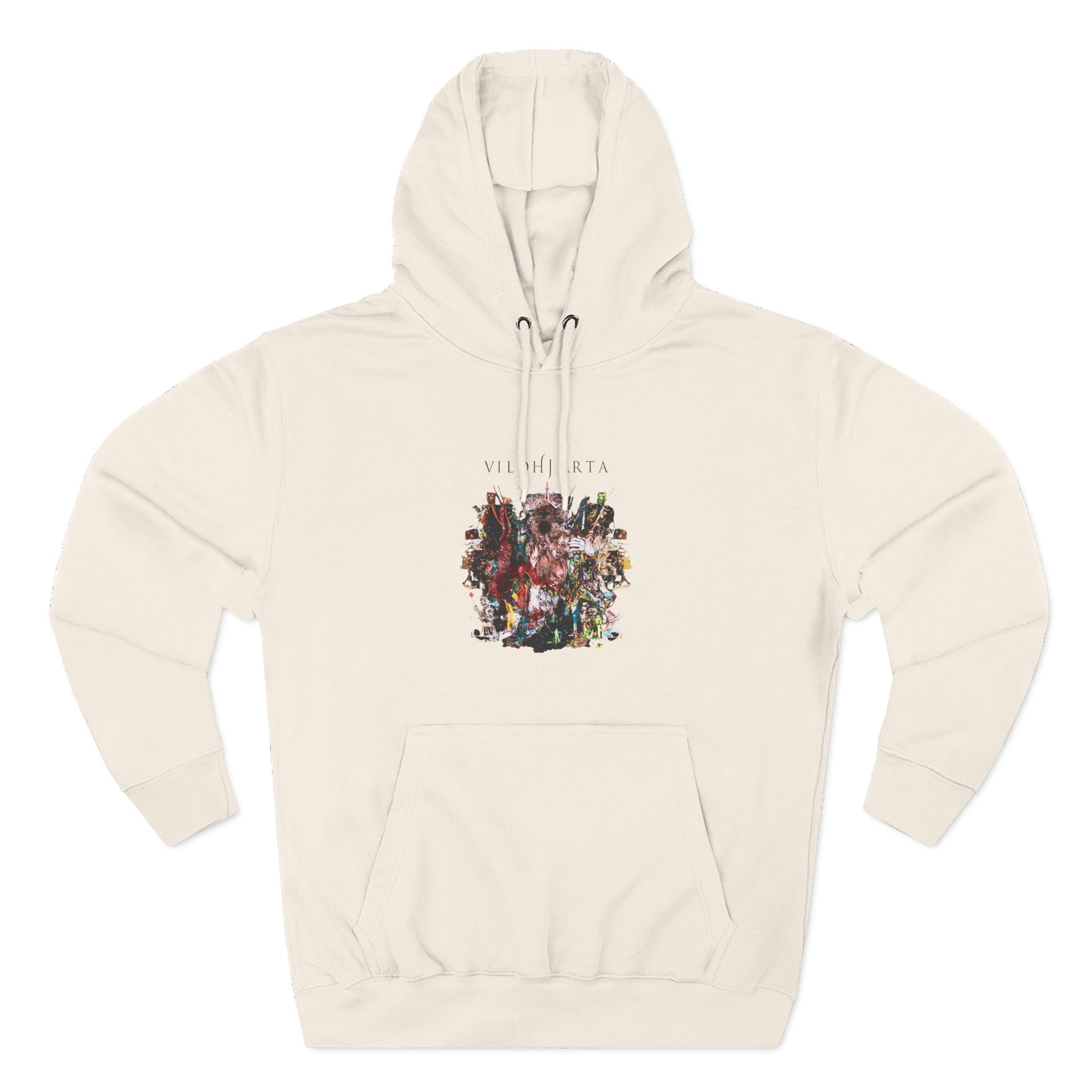 Vildhjarta Kristallfågel Three-panel Fleece Hoodie