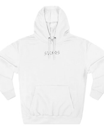 Sickos Three-Panel Fleece Hoodie