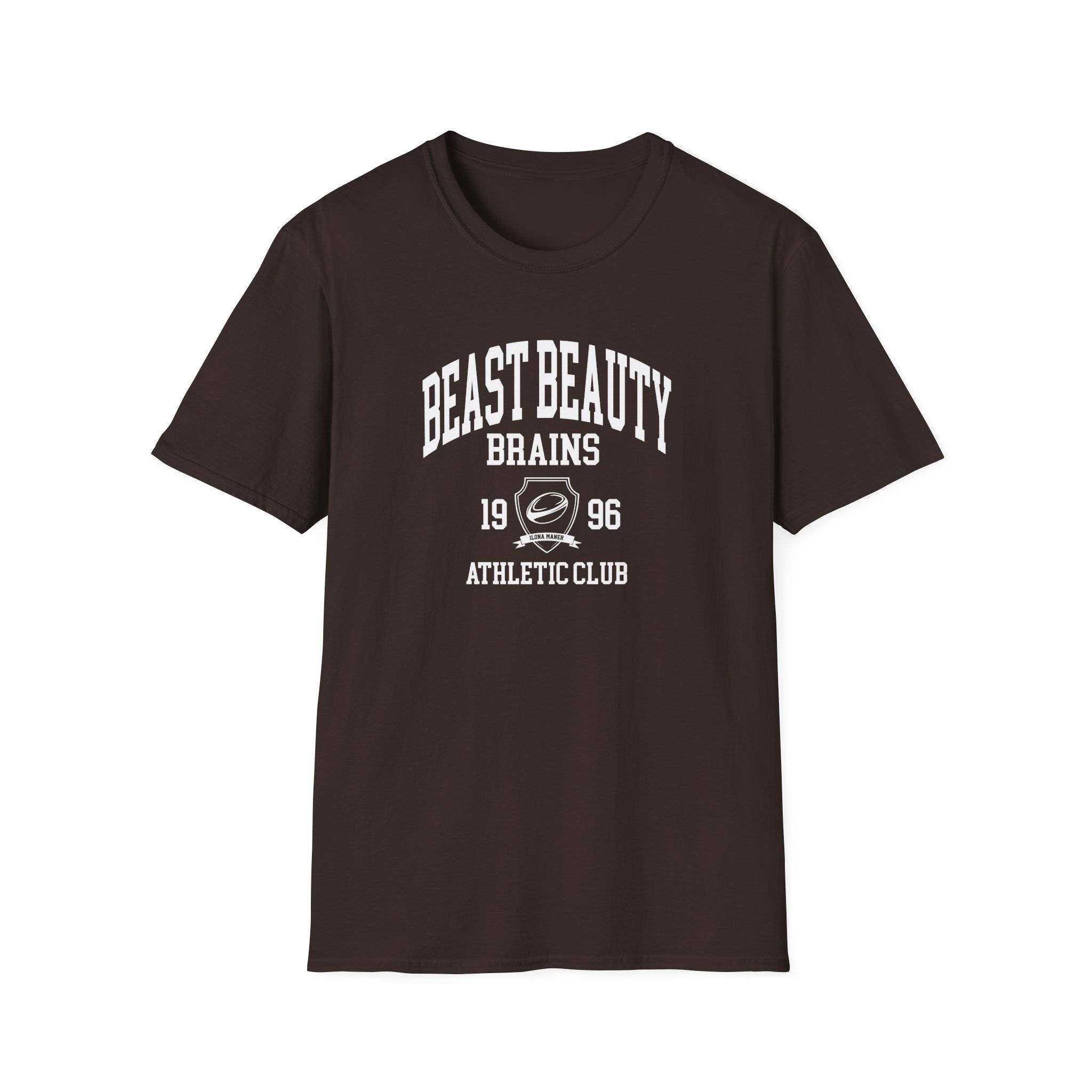 Ilona Maher Beast Beauty Brains Athletic Club Unisex Softstyle T-Shirt