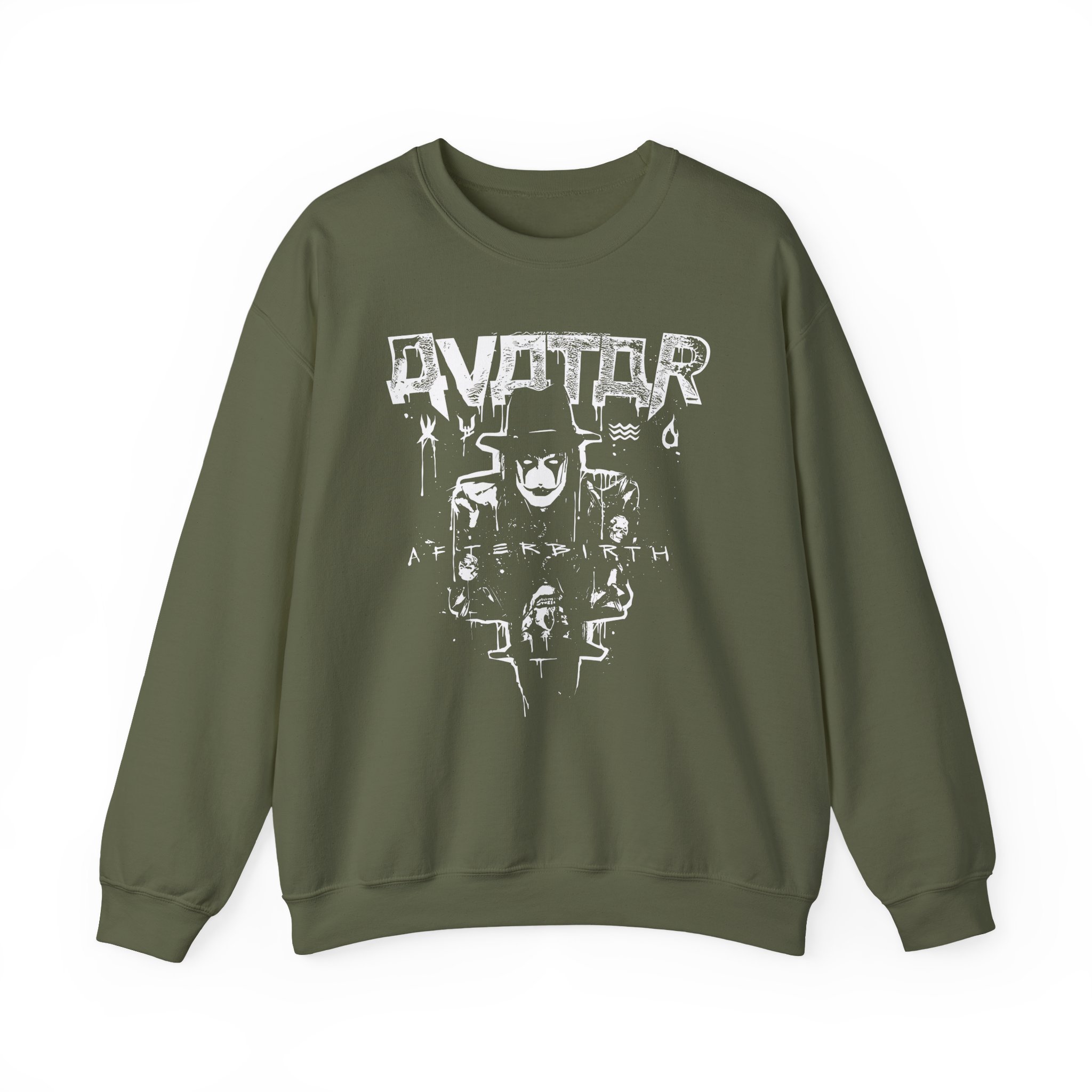 Avatar Band Afterbirth Unisex Heavy Blendâ„¢ Crewneck Sweatshirt