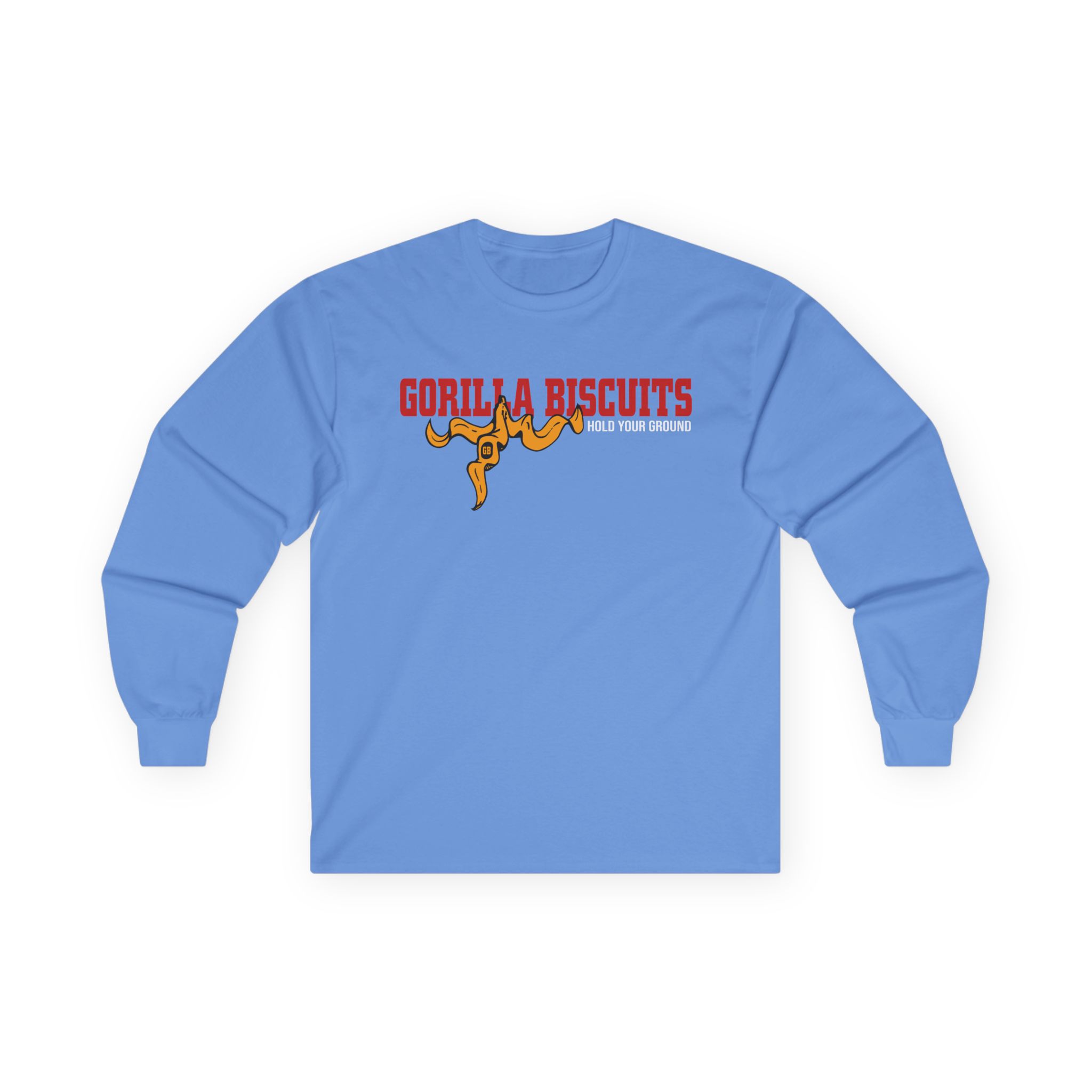 Gorilla Biscuits Hold Your Ground Unisex Ultra Cotton Long Sleeve Tee