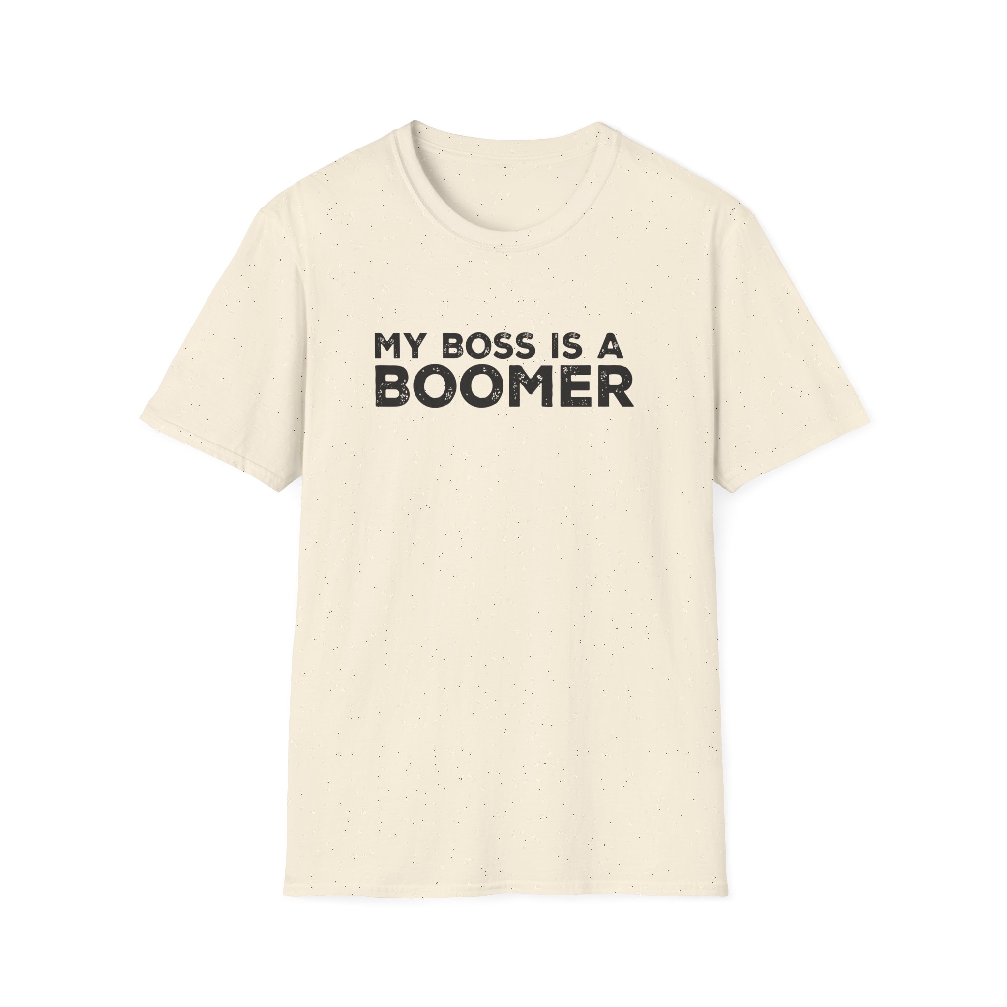 Kat Timpf My Boss is a Boomer Unisex Softstyle T-Shirt