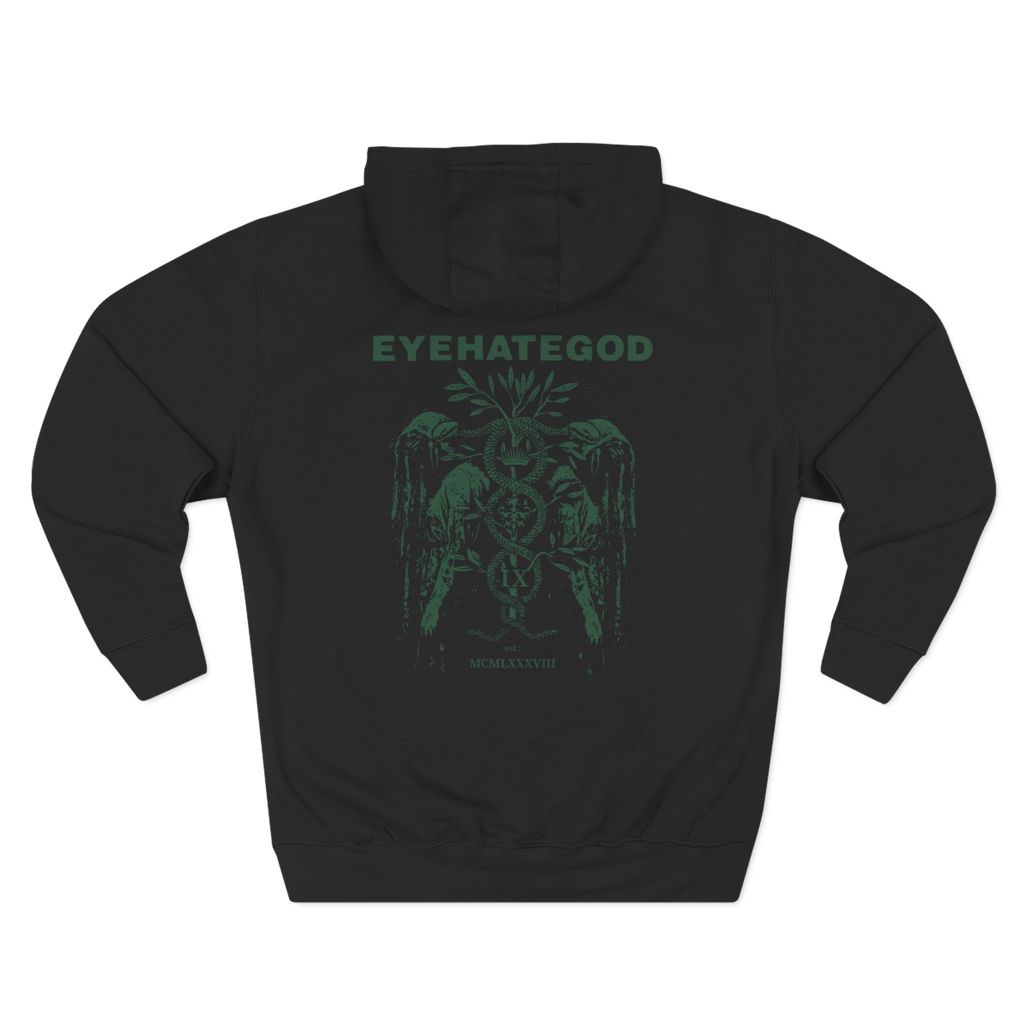 Eyehategod Anemic Robotic Three-Panel Fleece Hoodie