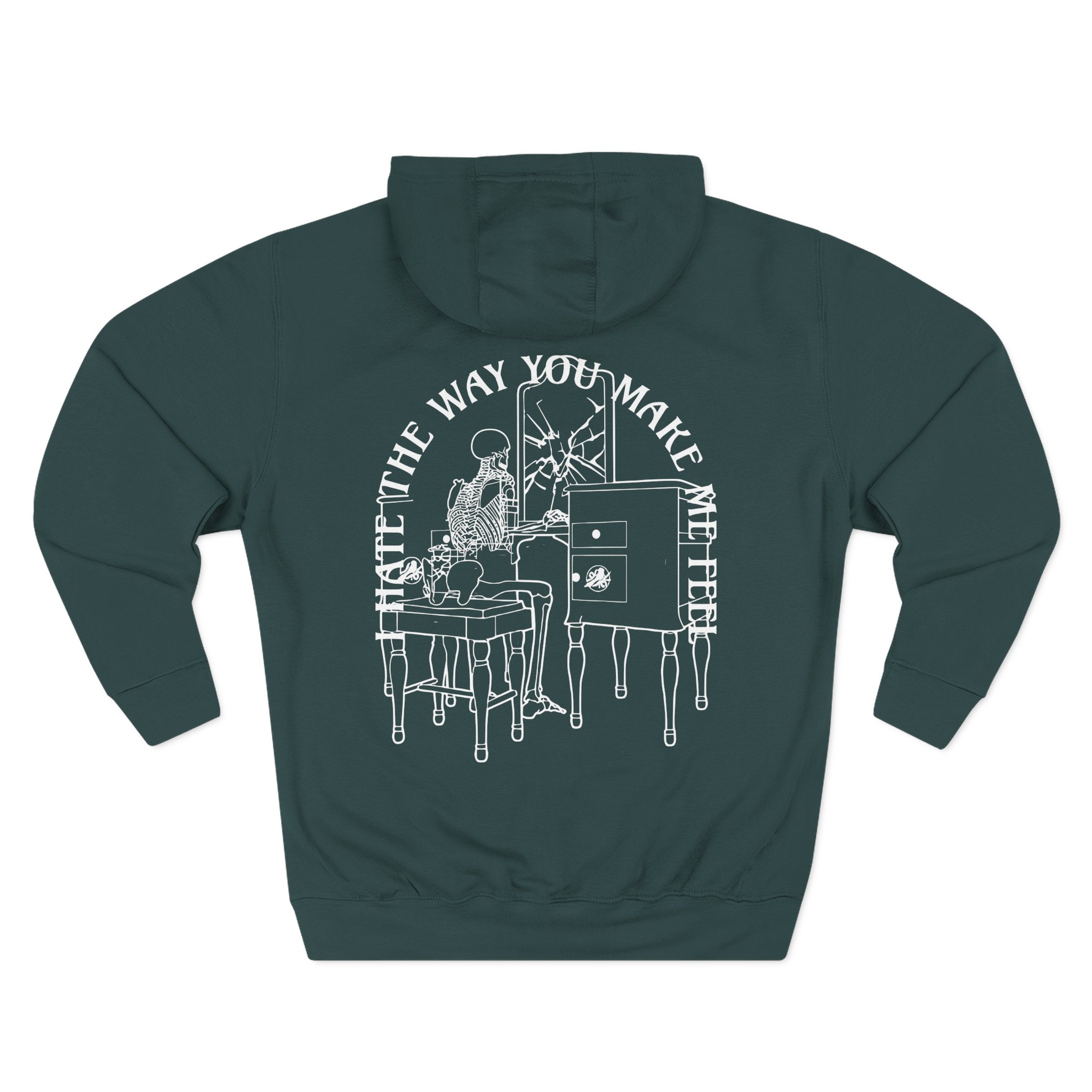 Bayside Vanity Three-Panel Fleece Hoodie