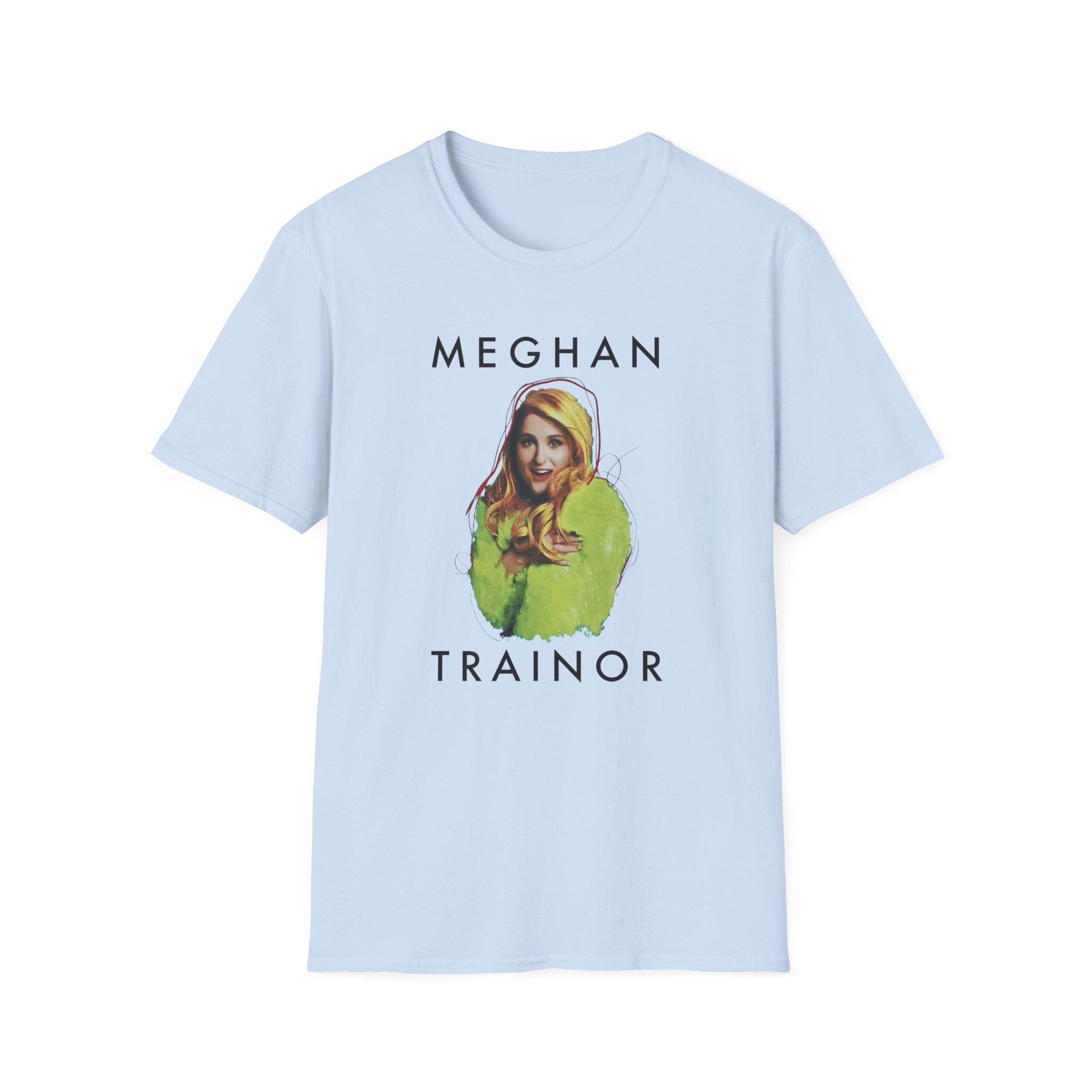 Meghan Trainor Title Pose Girls Unisex Softstyle T-Shirt