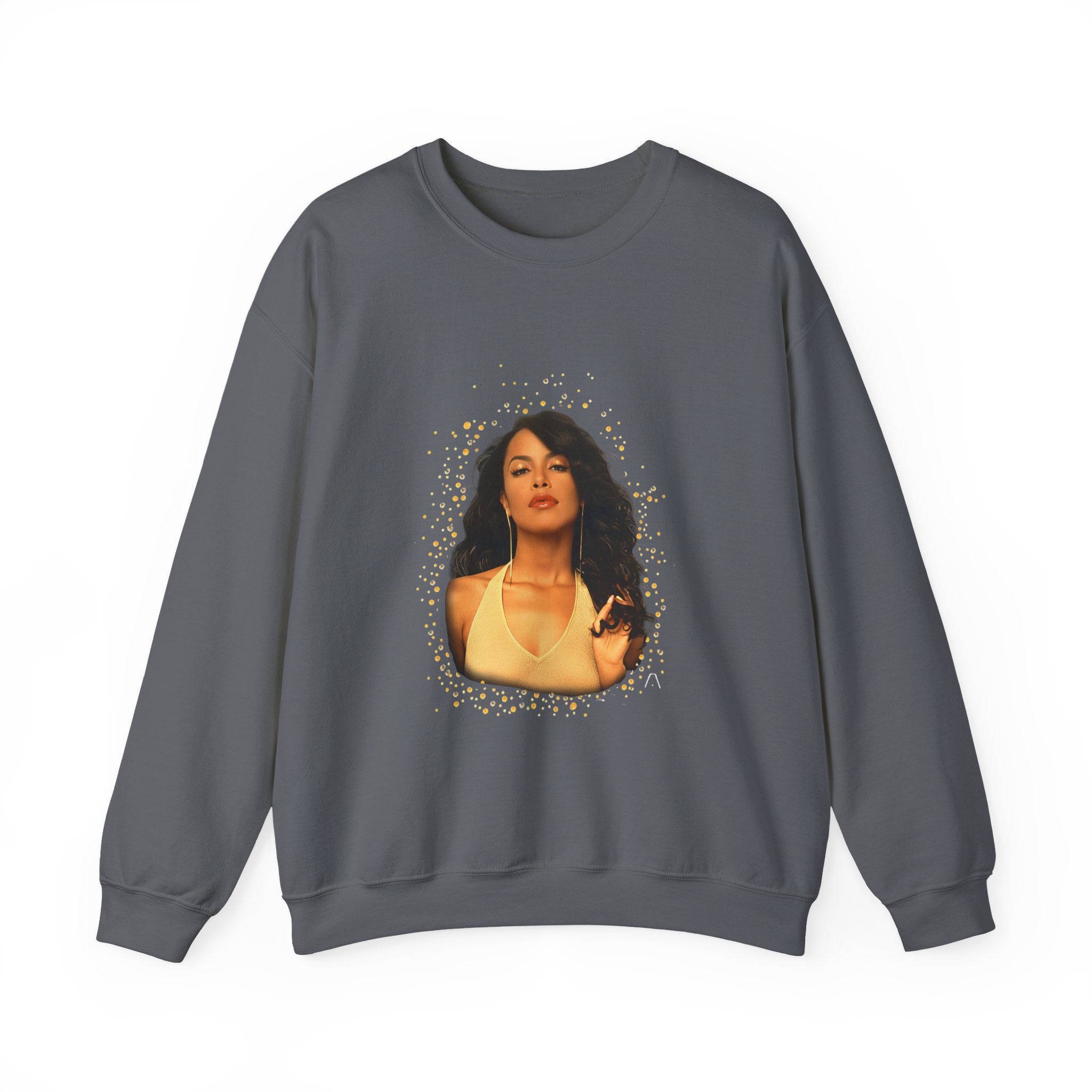 Aaliyah Self Titled Portrait Unisex Heavy Blendâ„¢ Crewneck Sweatshirt