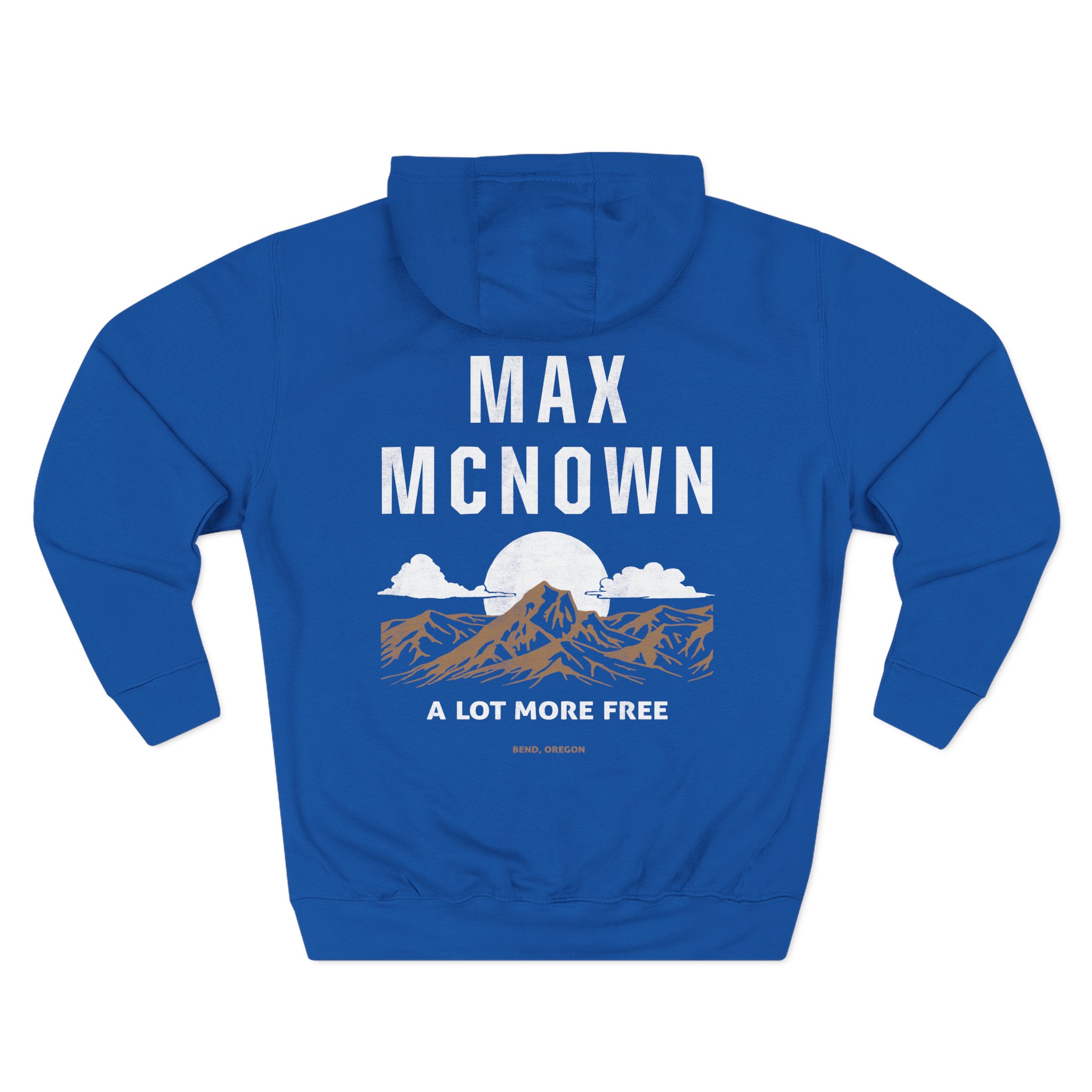 Max Mcnown a Lot More Free Three-Panel Fleece Hoodie