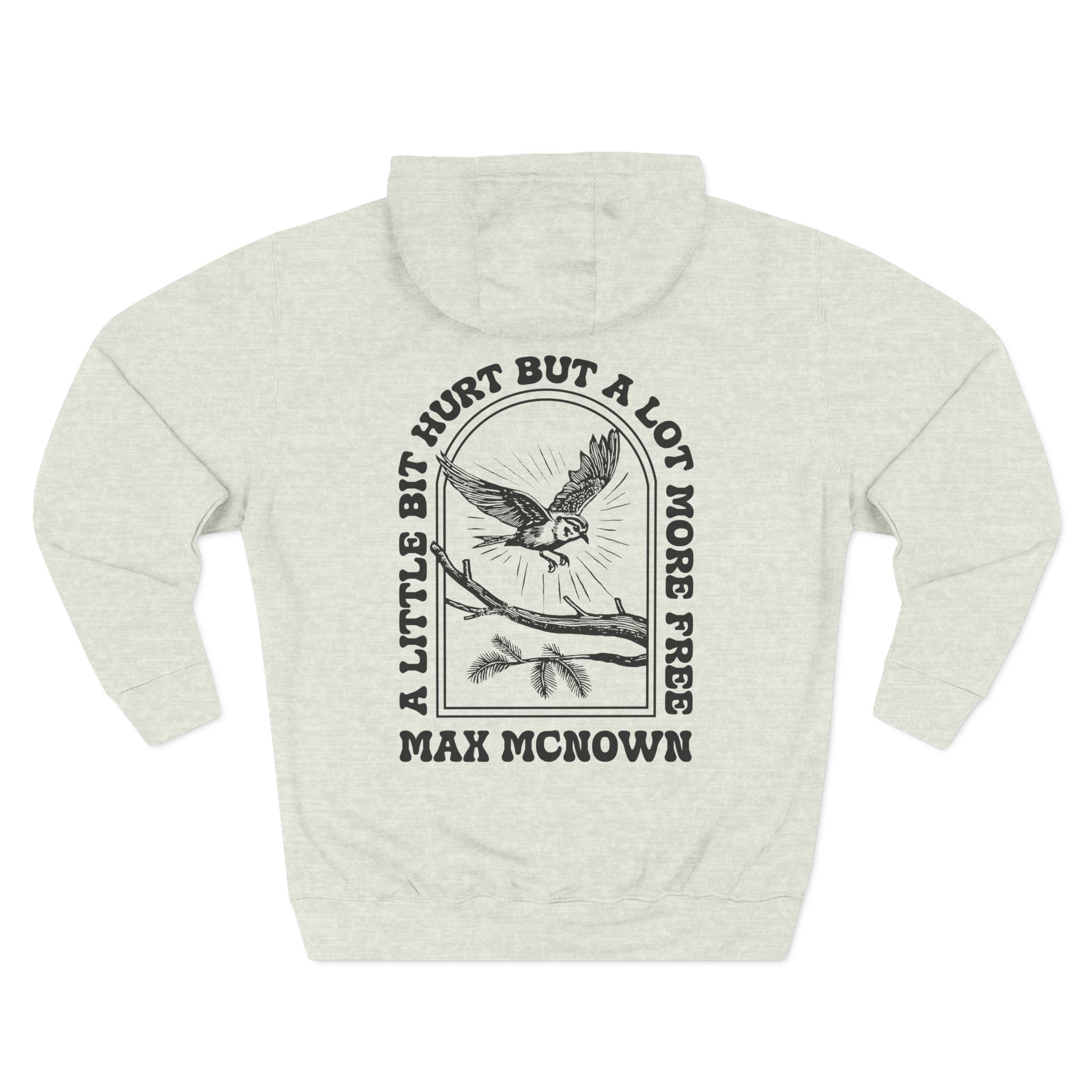 Max Mcnown a Lot More Free Three-Panel Fleece Hoodie