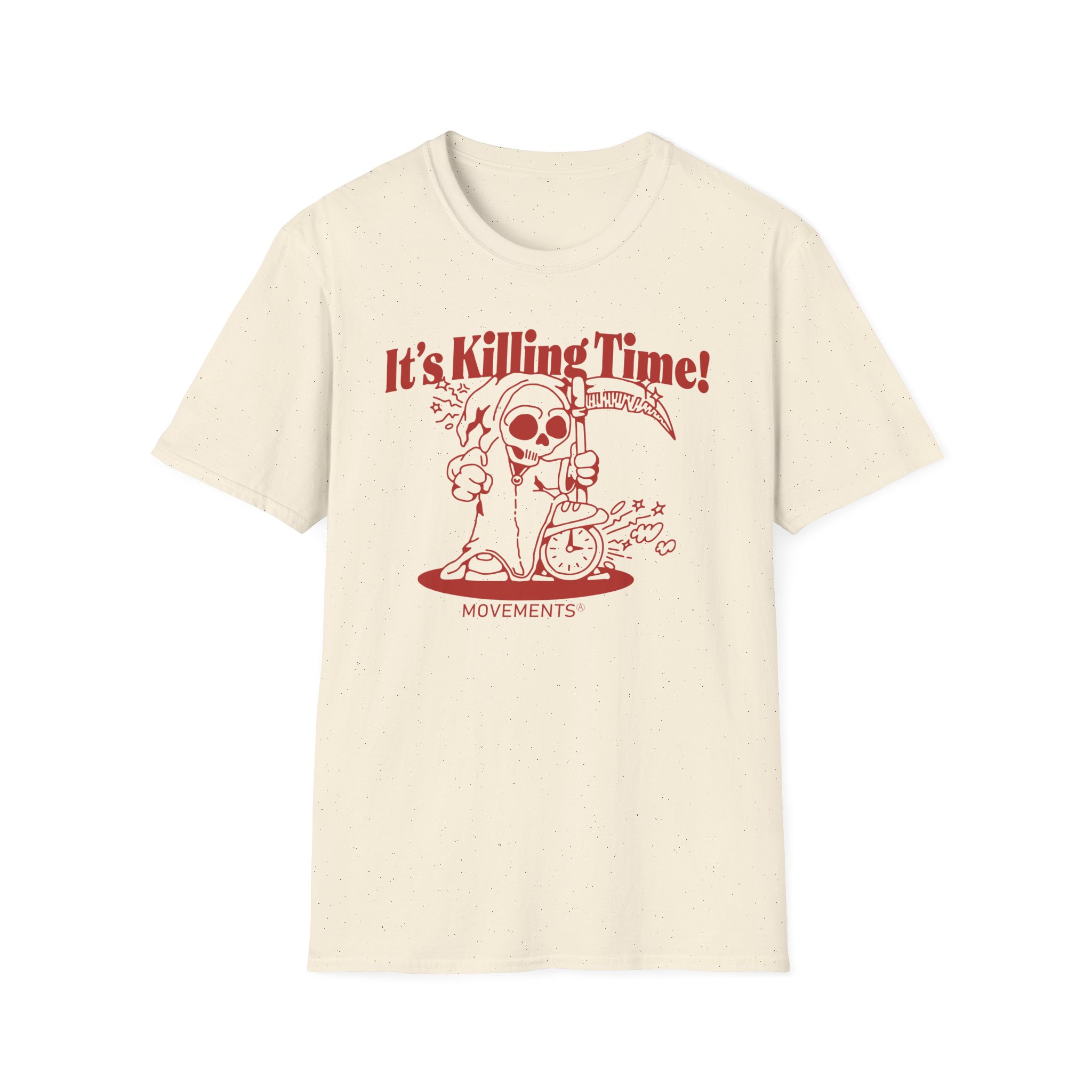 Movements Killing Time Unisex Softstyle T-Shirt