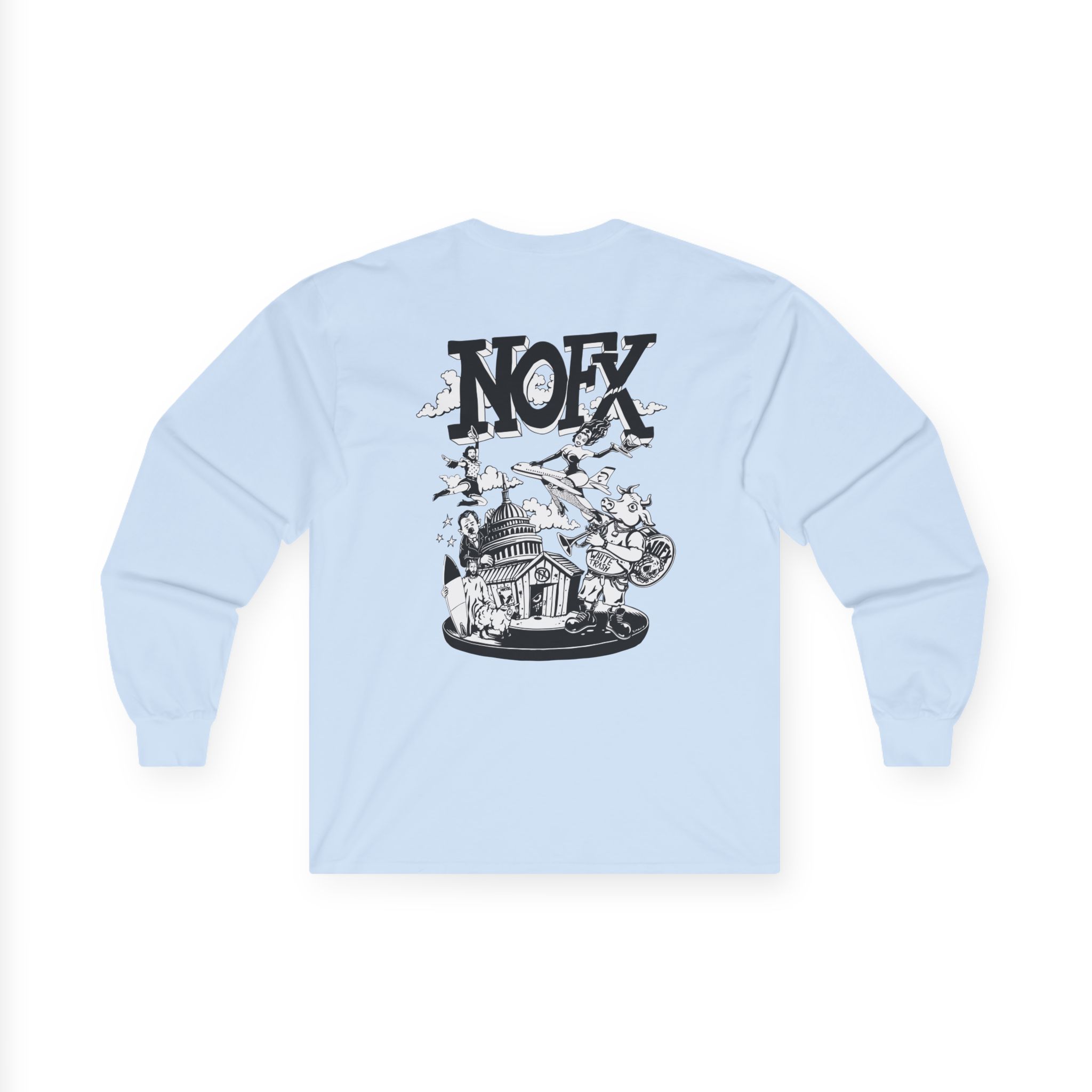 Nofx Allbums Unisex Ultra Cotton Long Sleeve Tee