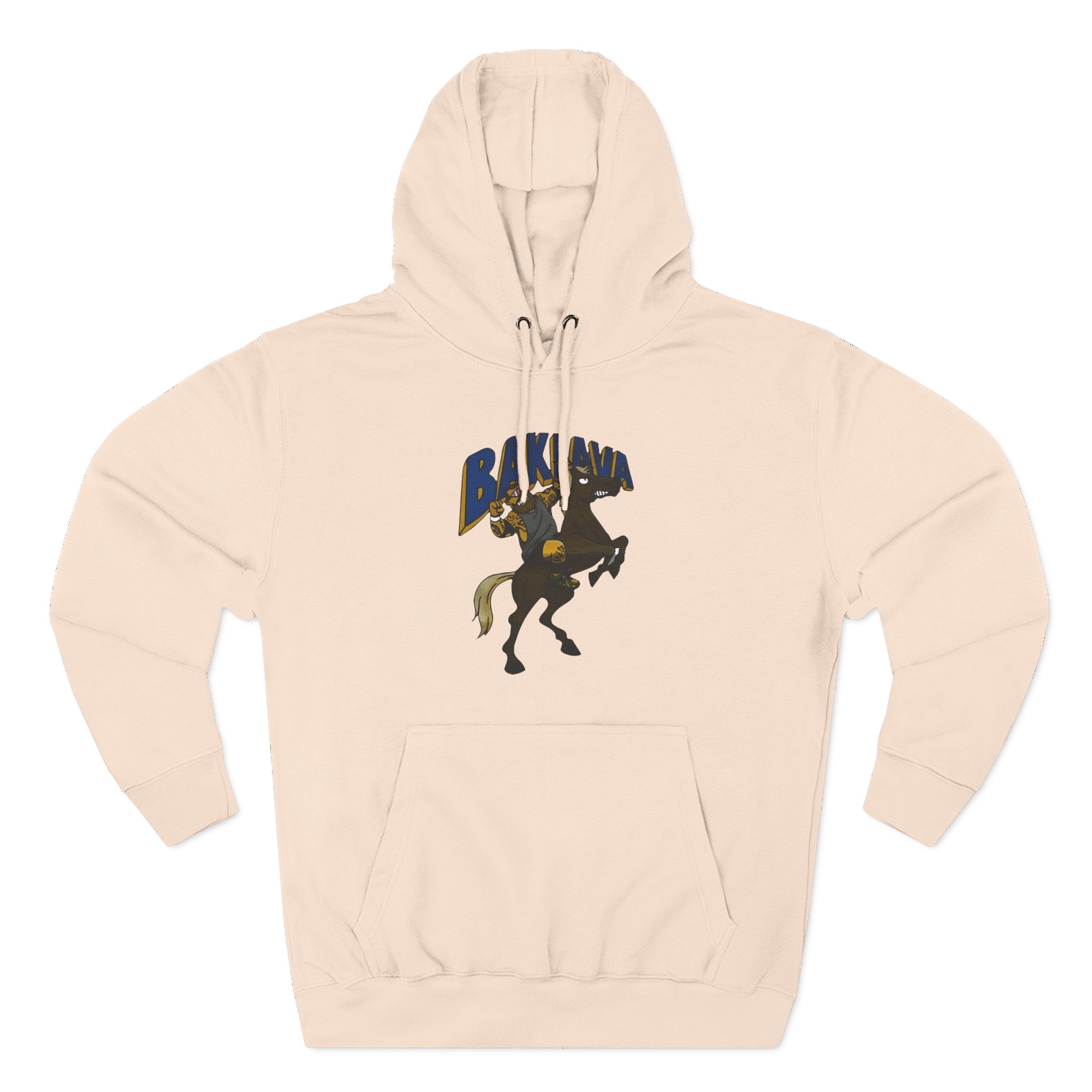 Action Bronson Baklava Horse Three-Panel Fleece Hoodie
