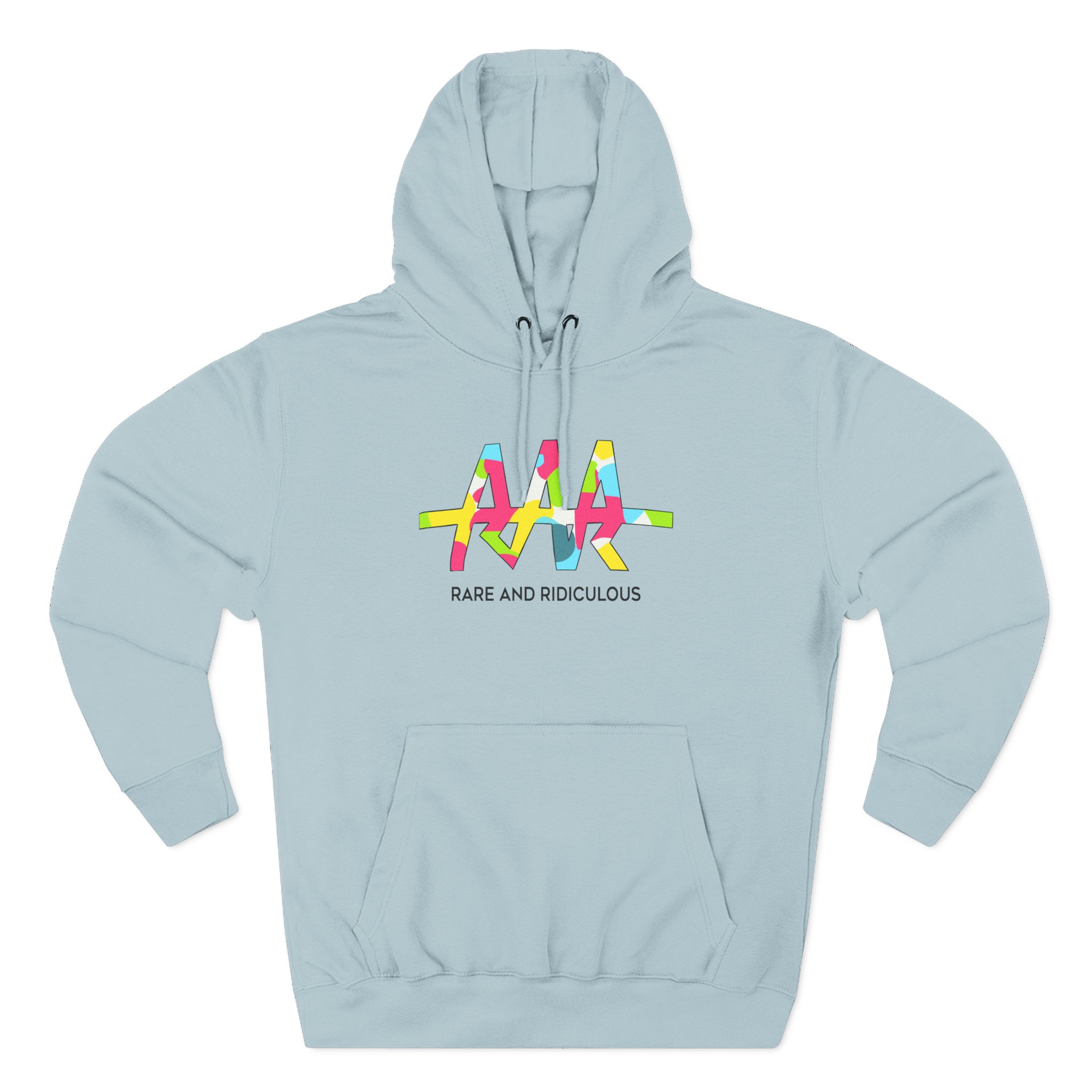 Team Rar Three-Panel Fleece Hoodie