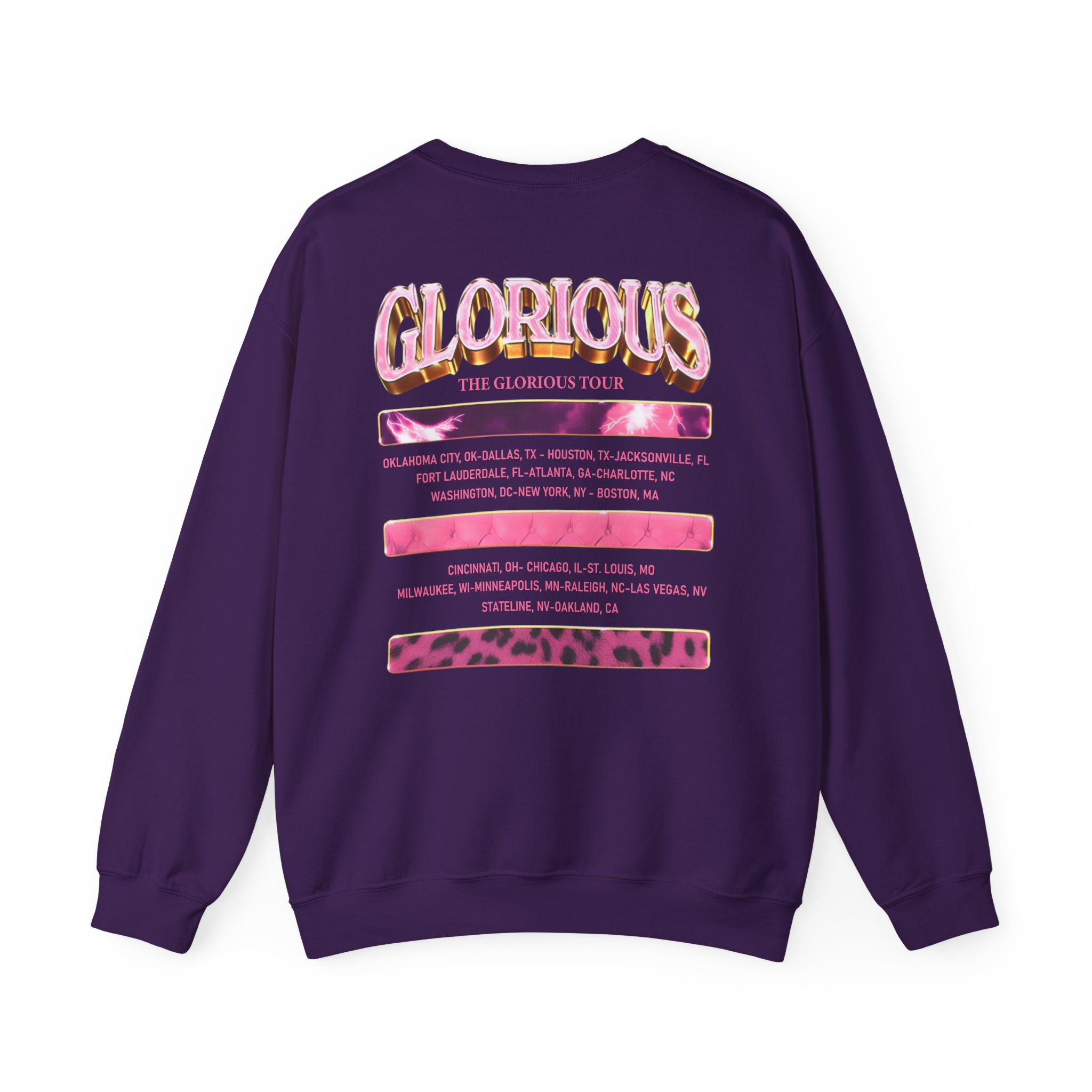 Glorilla Glorious Tour From Memphis Unisex Heavy Blendâ„¢ Crewneck Sweatshirt